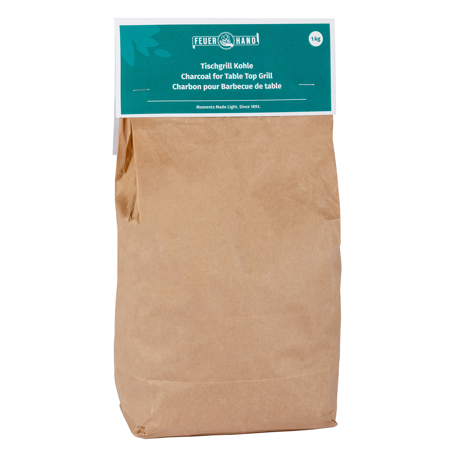 Feuerhand Holzkohle 1 kg für Tischgrill Tamber Feuerhand Holzkohle 1 kg für Tischgrill Tamber