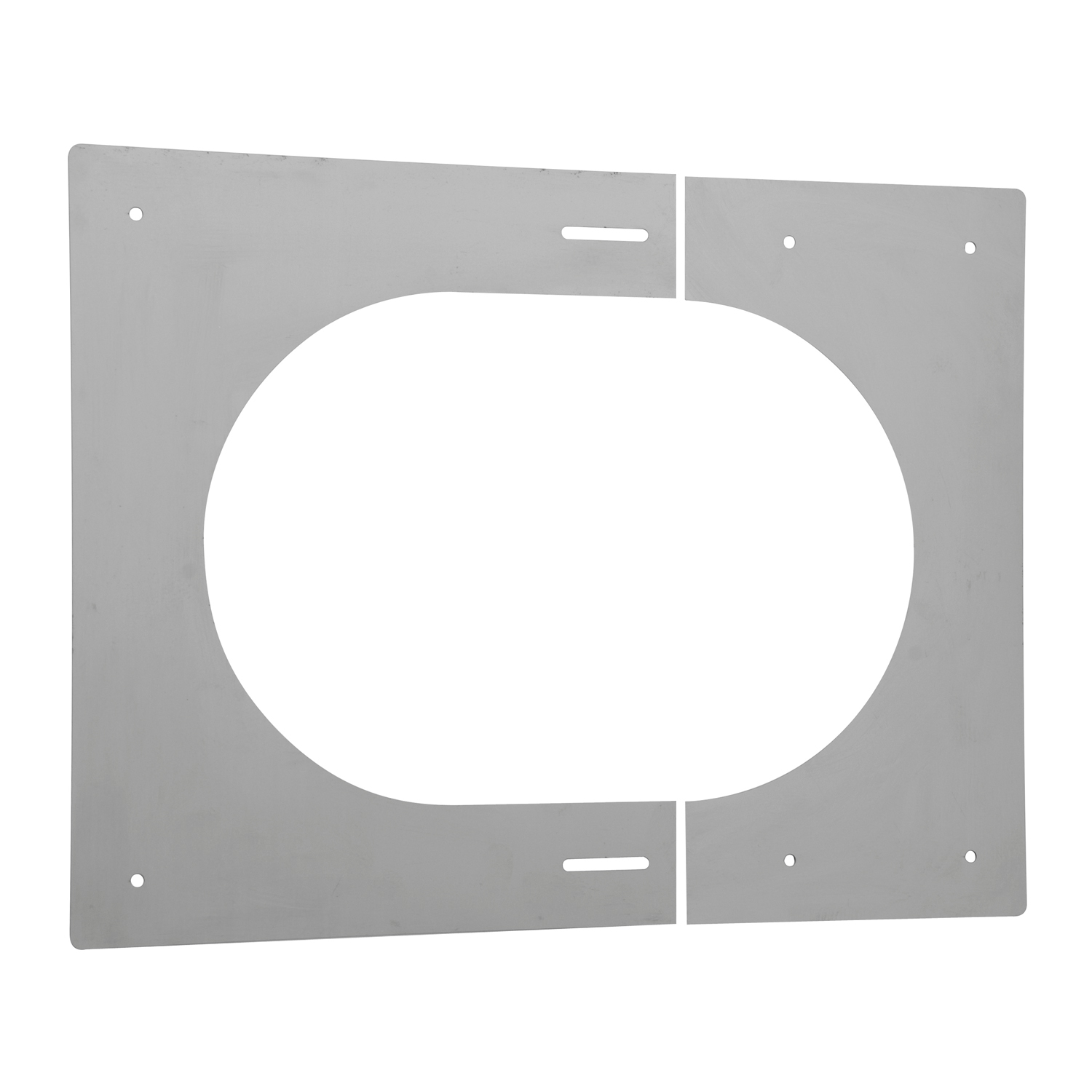 Opsinox Edelstahlschornstein 180 mm Dachblende für Innenmont. PLP 0-45°