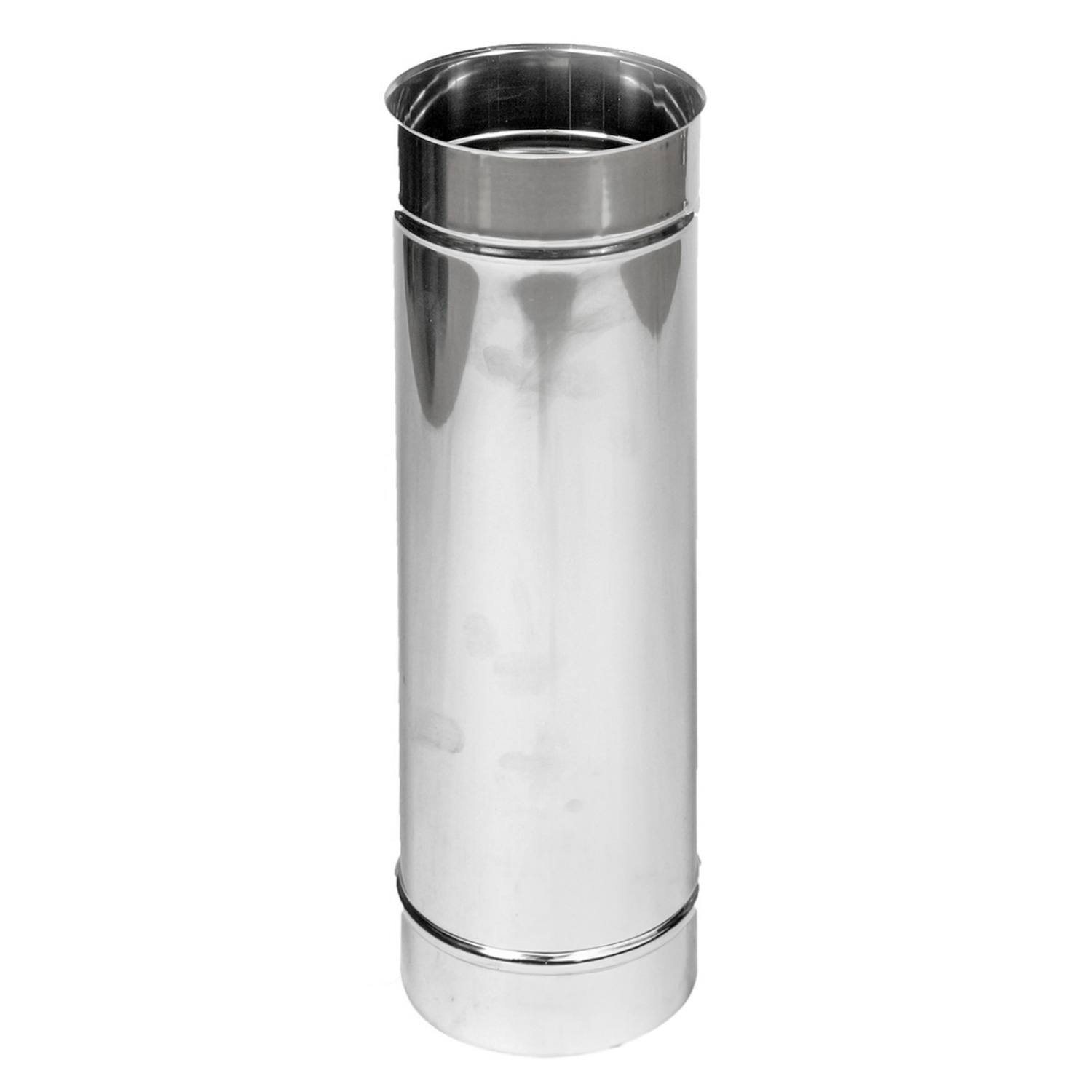 LEWO Schornstein einwandig 130 mm Längenelement 500 mm