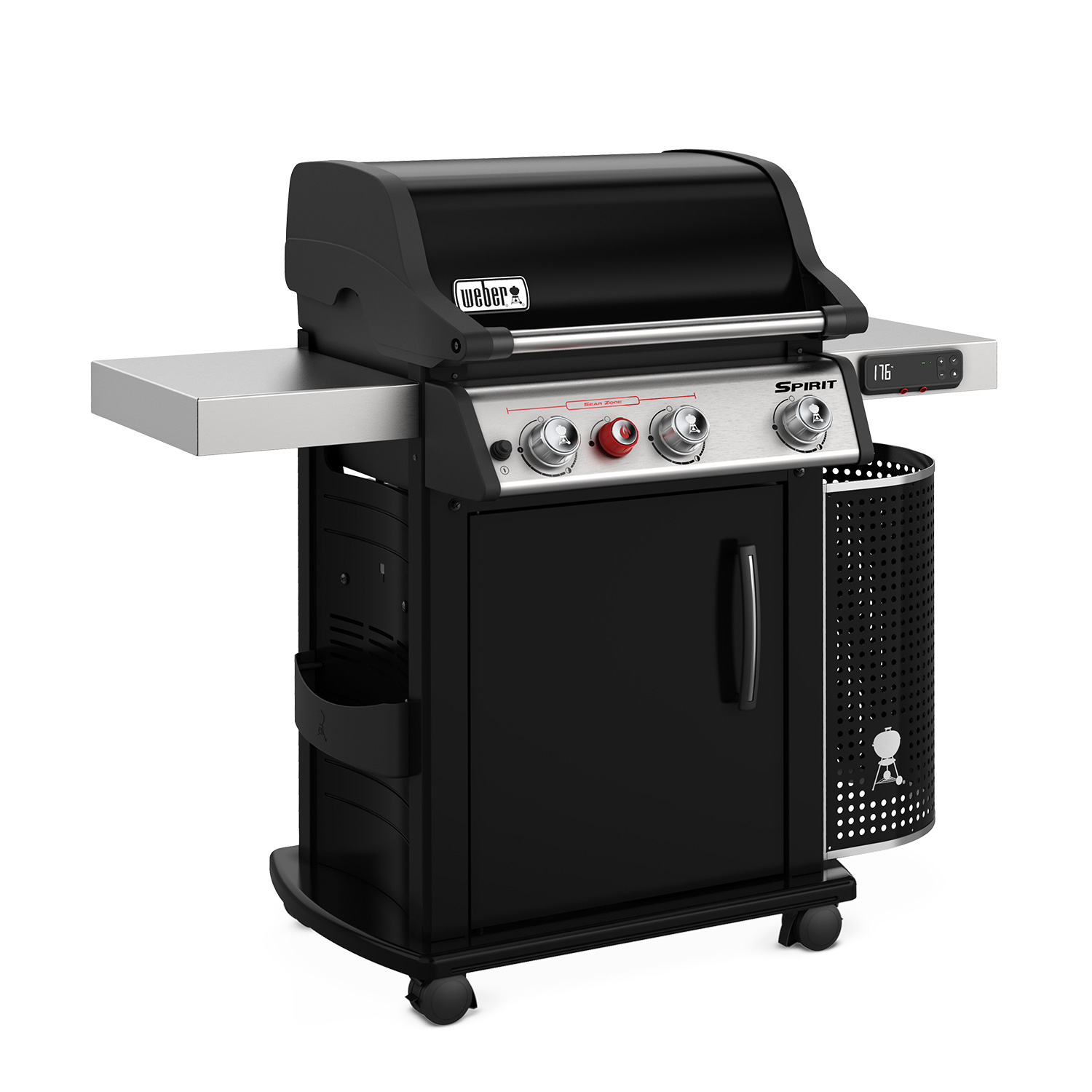 Weber Spirit EPX 325S GBS Smart Gas Grillstation Schwarz