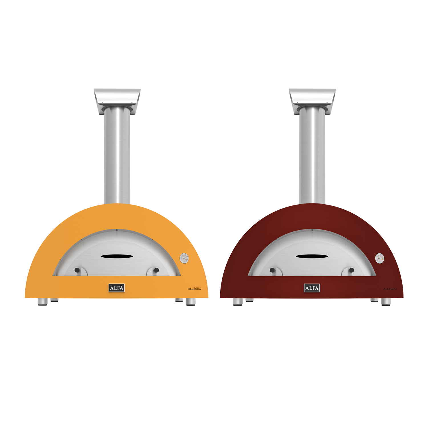 Alfa Forni Allegro Pizzaofen Gelb ohne Unterbau + Ventura Pizza-Set (4-tlg.) gratis Alfa Forni Allegro Pizzaofen Gelb ohne Unterbau + Ventura Pizza-Set (4-tlg.) gratis
