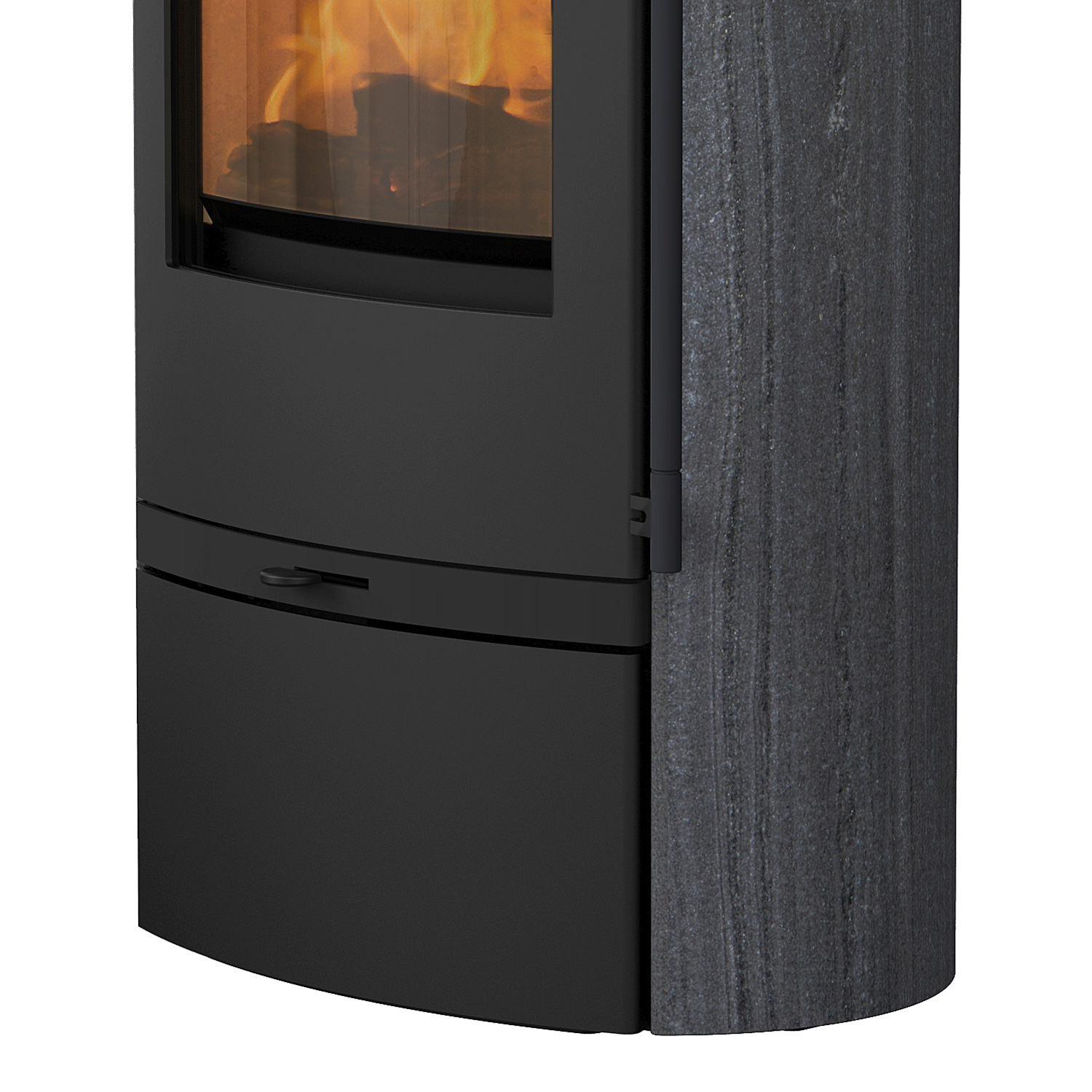 Lotus Jubilee 25 Kaminofen Stahl Schwarz / Indian Night, DIBt