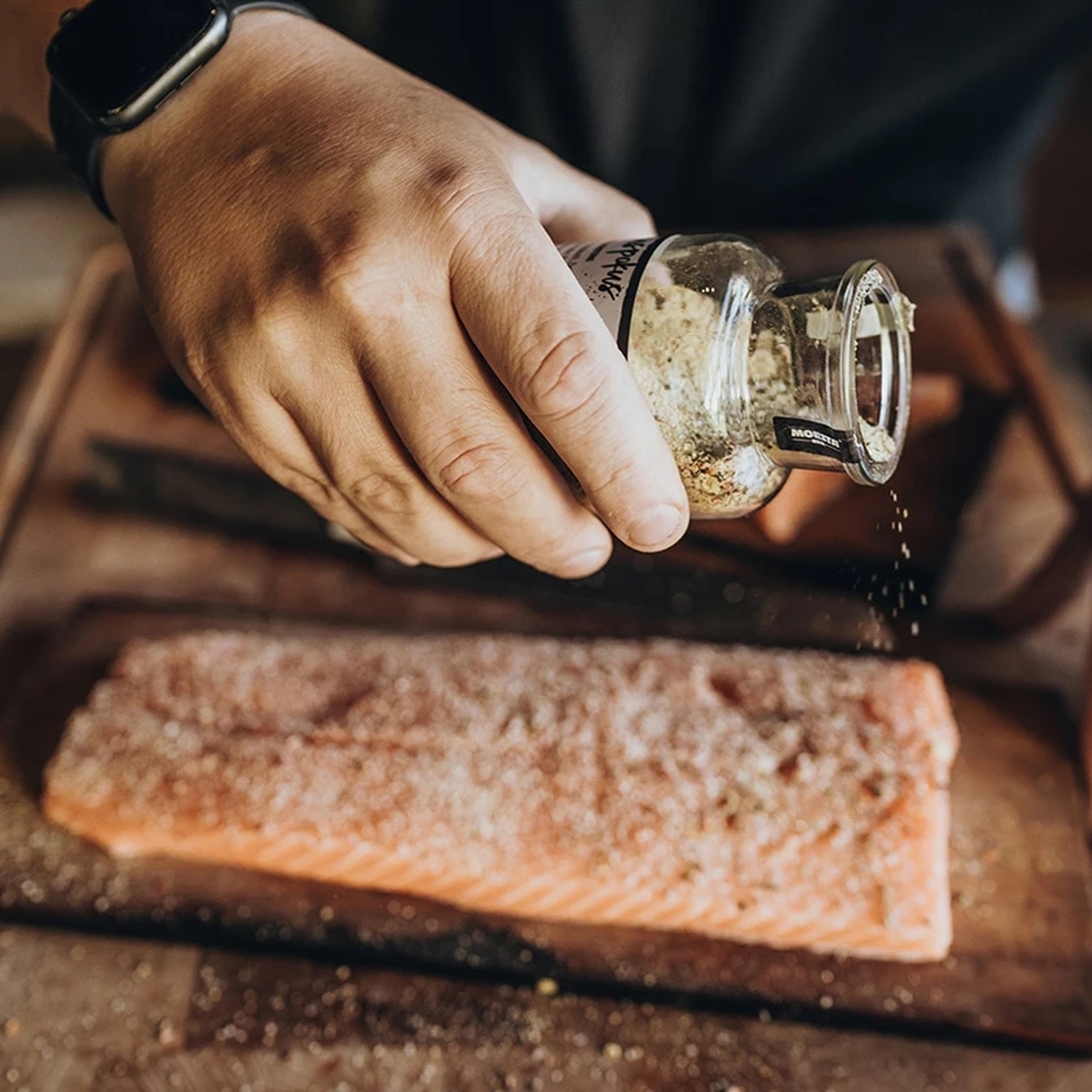 Moesta Holzplanke Räucherbrett Erle 2er Set Moesta Holzplanke Räucherbrett Erle 2er Set