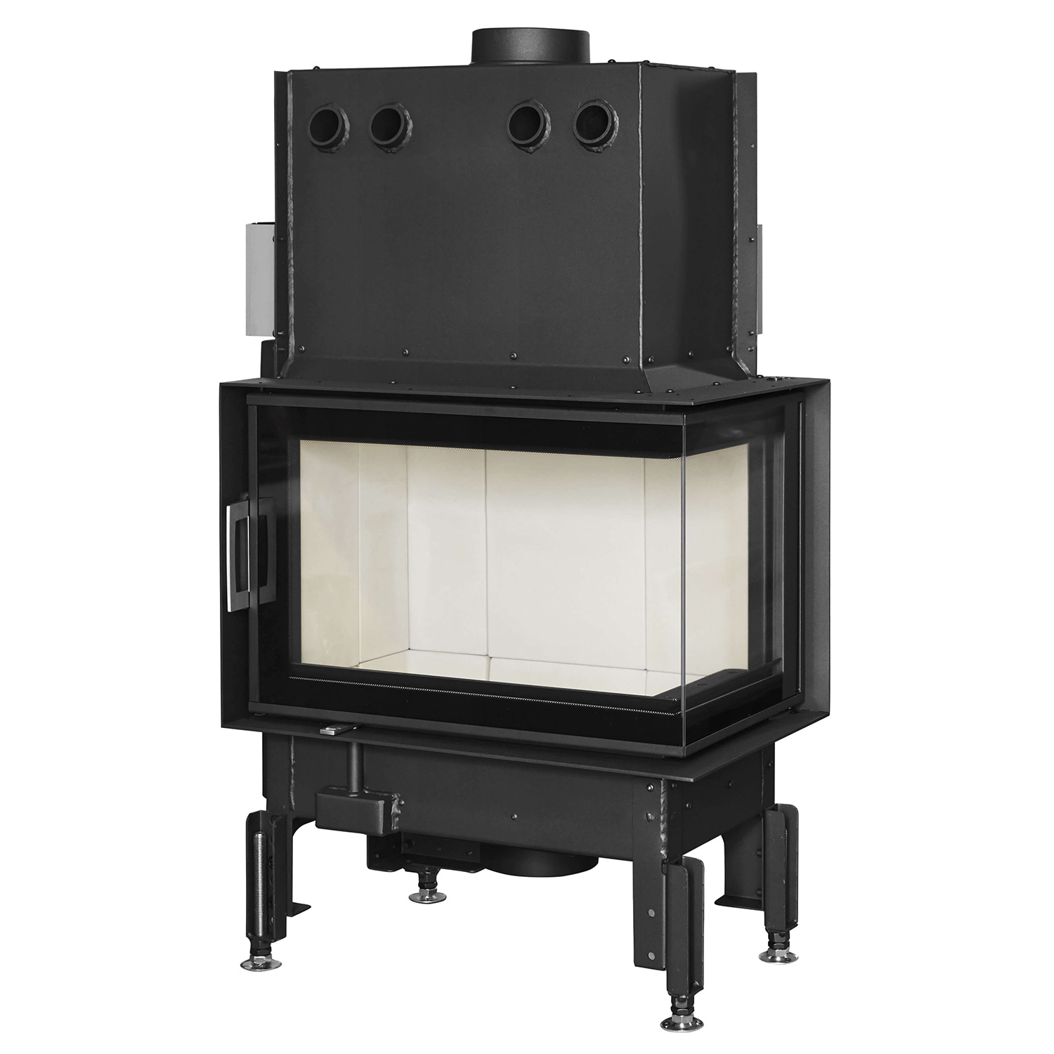 Austroflamm 63x40x42 K 2.0 Kamineinsatz Ecke rechts