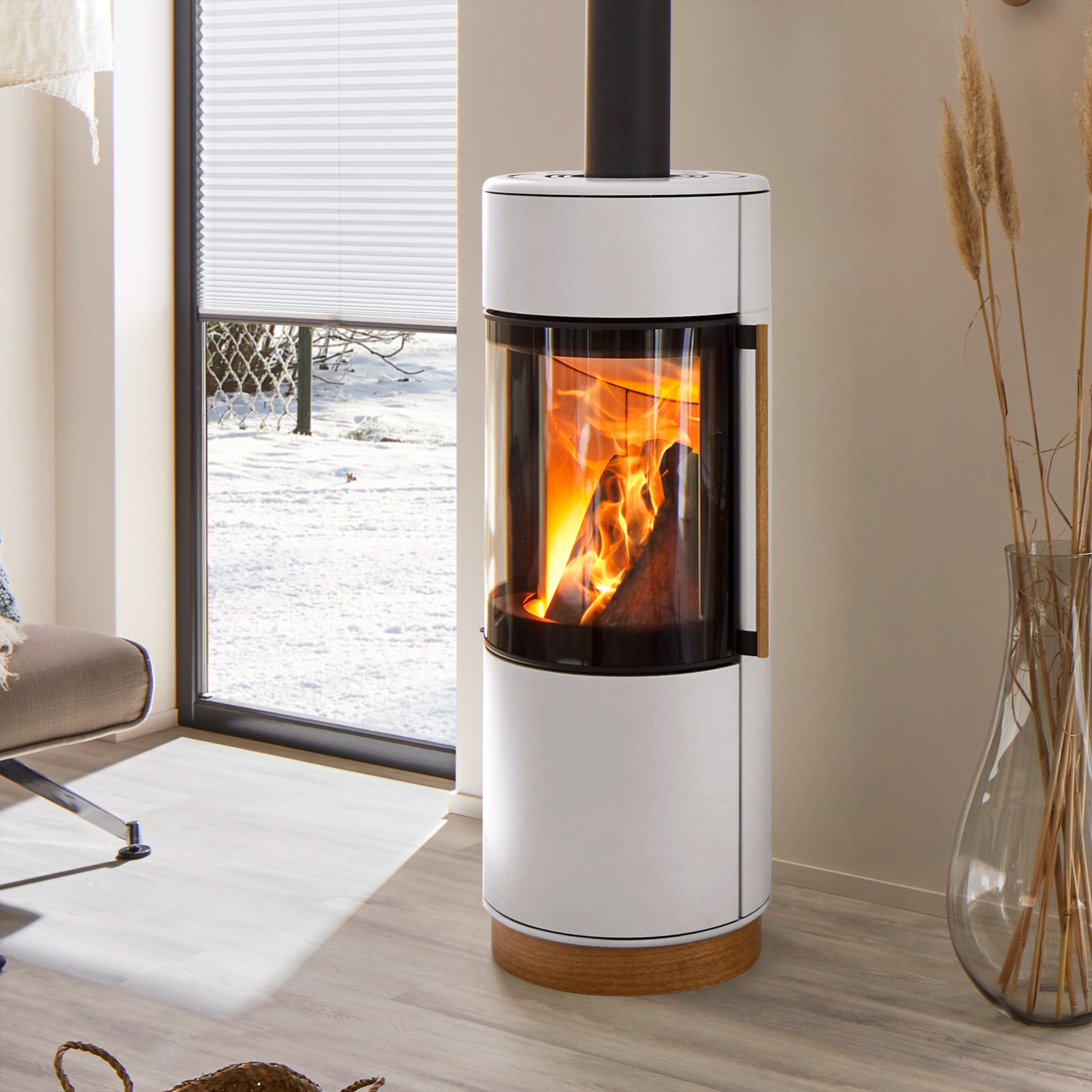 Spartherm Passo XS style Kaminofen Weiß Spartherm Passo XS style Kaminofen Weiß