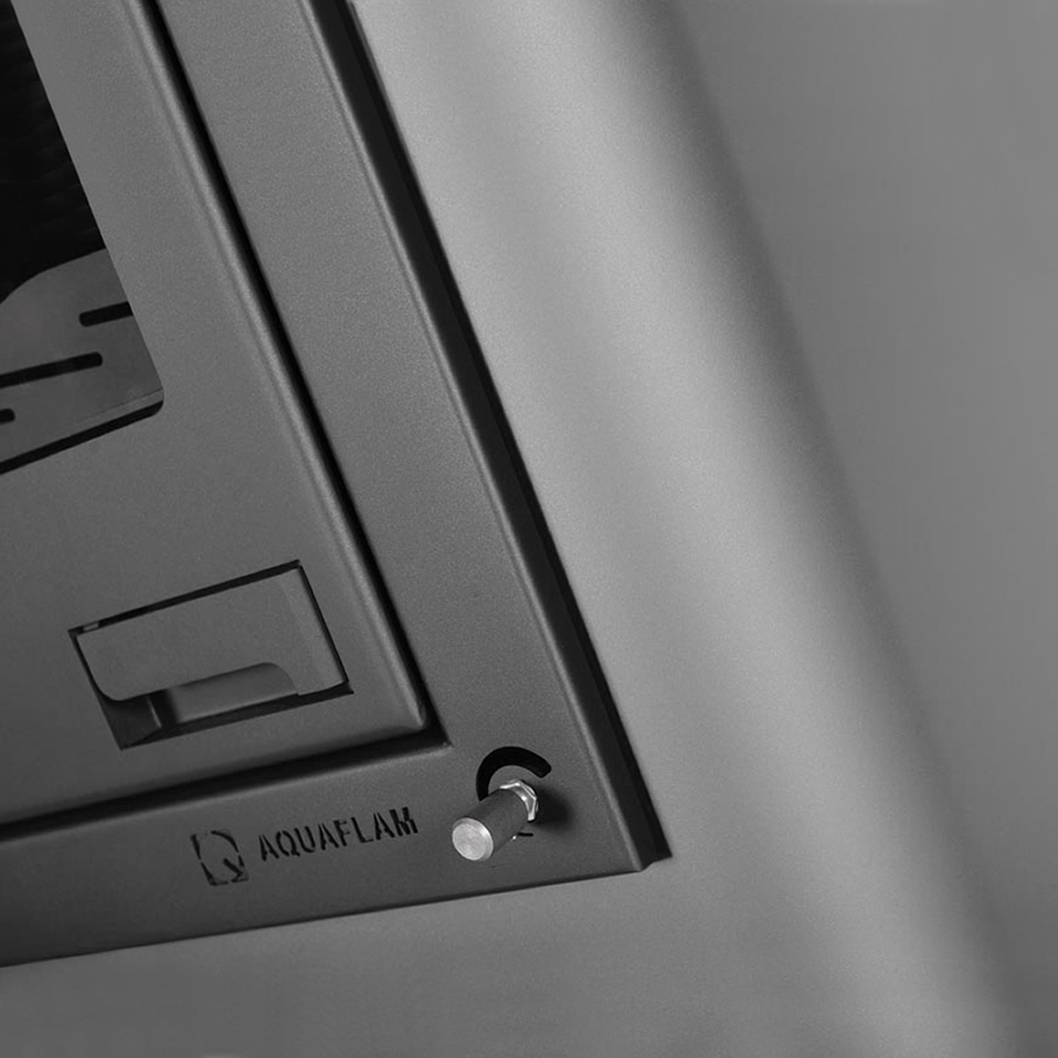 Aquaflam 17 Automatic Wasserführender Kaminofen Grey
