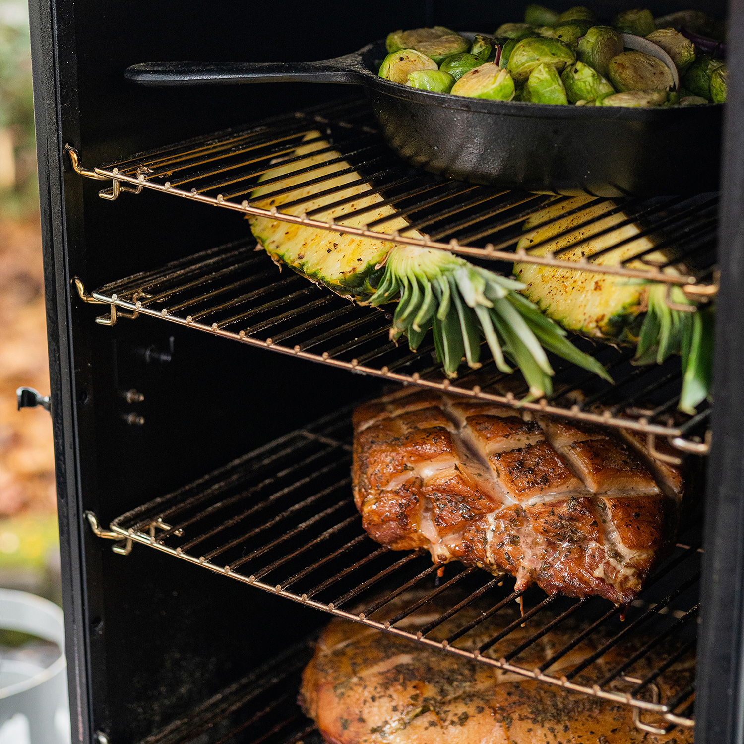 Masterbuilt Dual Fuel Smoker Schwarz