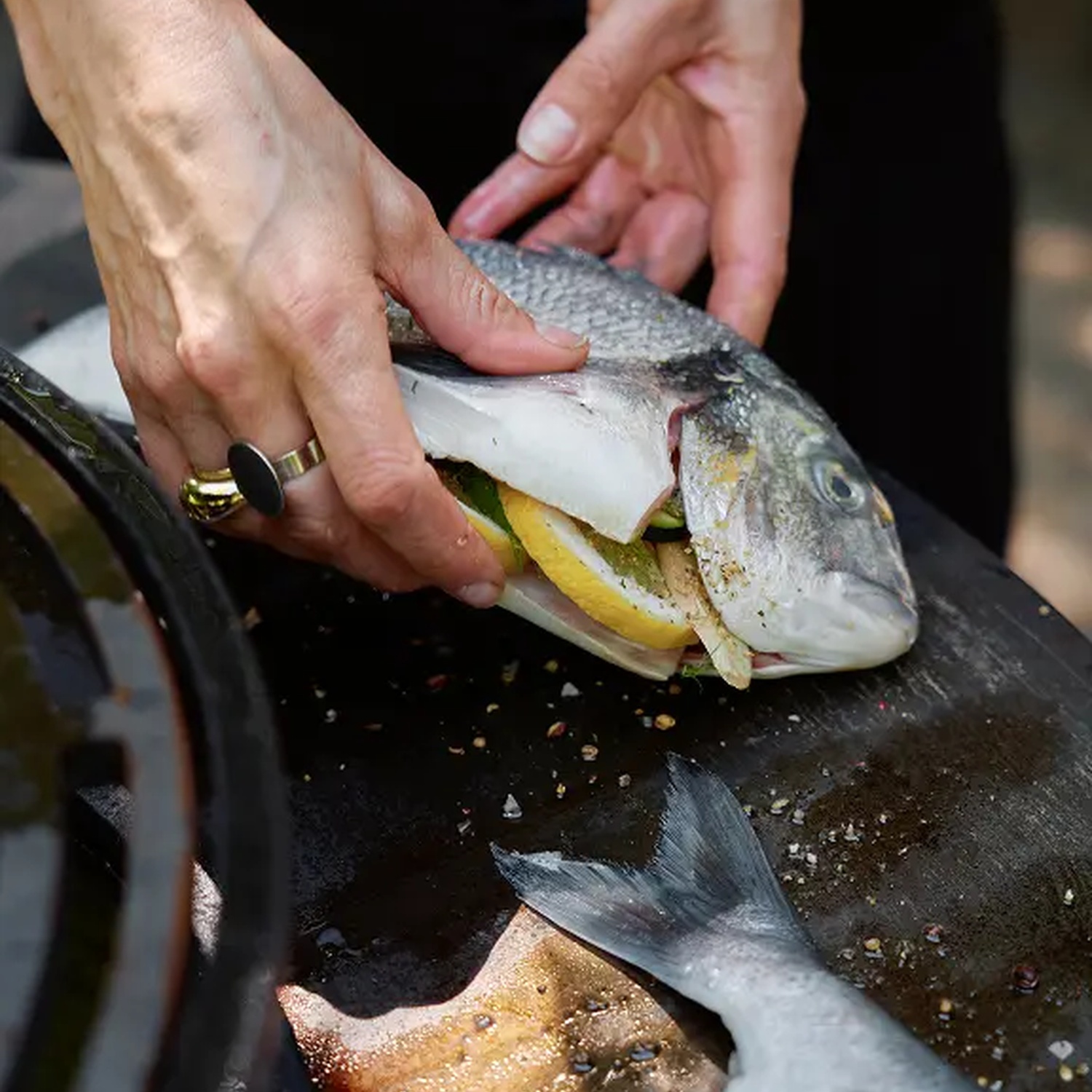 OFYR Island+ Black 100 PRO Ceramic Dark Grey