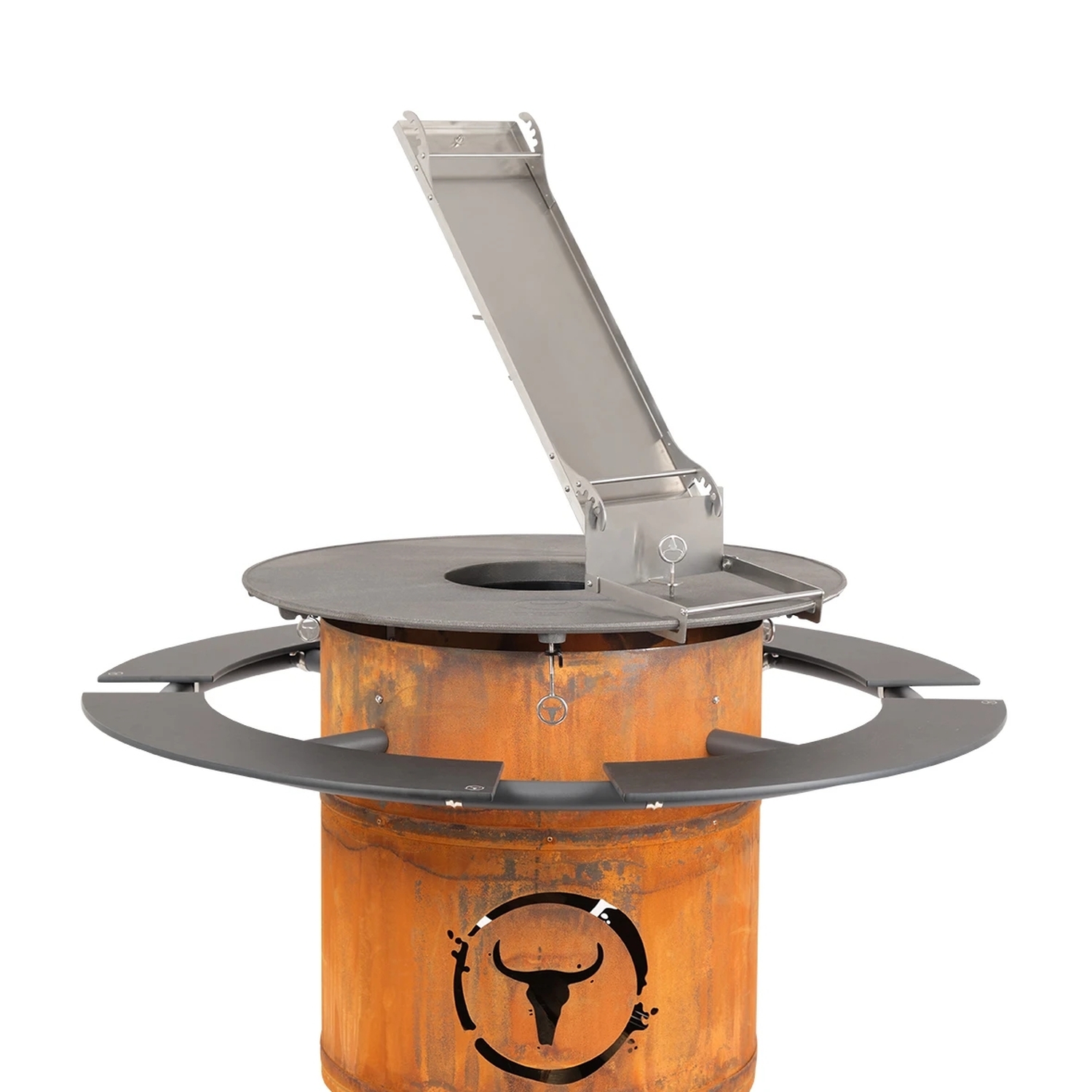 Moesta Jörn Adapter für Flammlachsbrett zur Befestigung an BBQ Disk