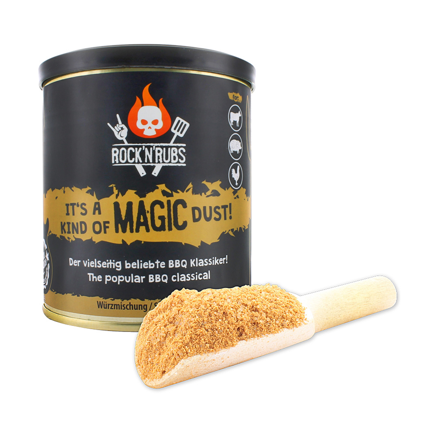 Rock'n'Rubs Frontline Magic Dust 170 g Rock'n'Rubs Frontline Magic Dust 170 g