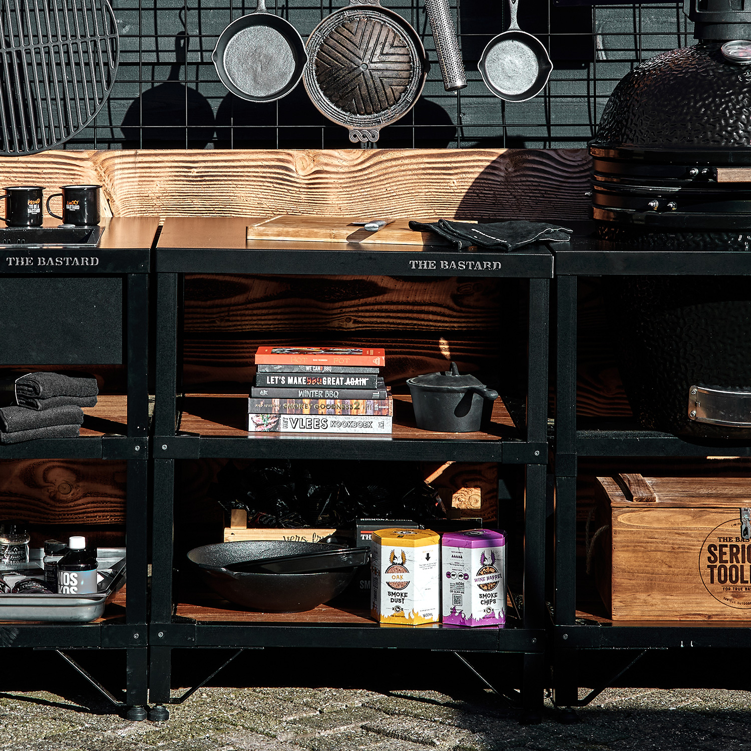 The Bastard Serious Outdoor Kitchen Regal Modul The Bastard Serious Outdoor Kitchen Regal Modul