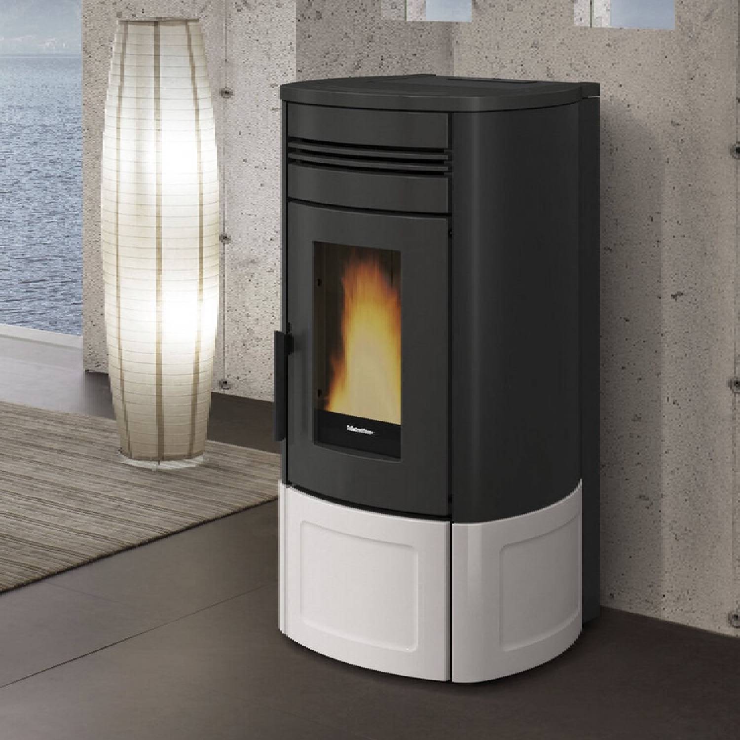 Extraflame NORIS LUX - Weiss Pelletofen EVOLUTION LINE