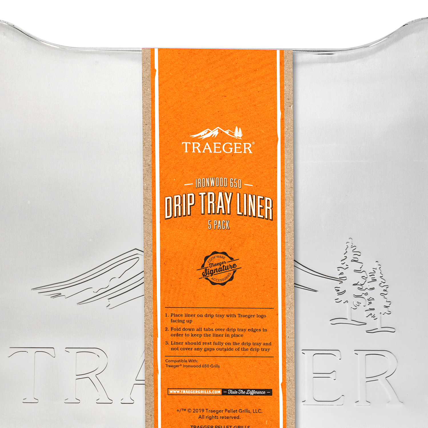 Traeger Ablaufblech-Schutzfolie für IRONWOOD 650 Traeger Ablaufblech-Schutzfolie für IRONWOOD 650