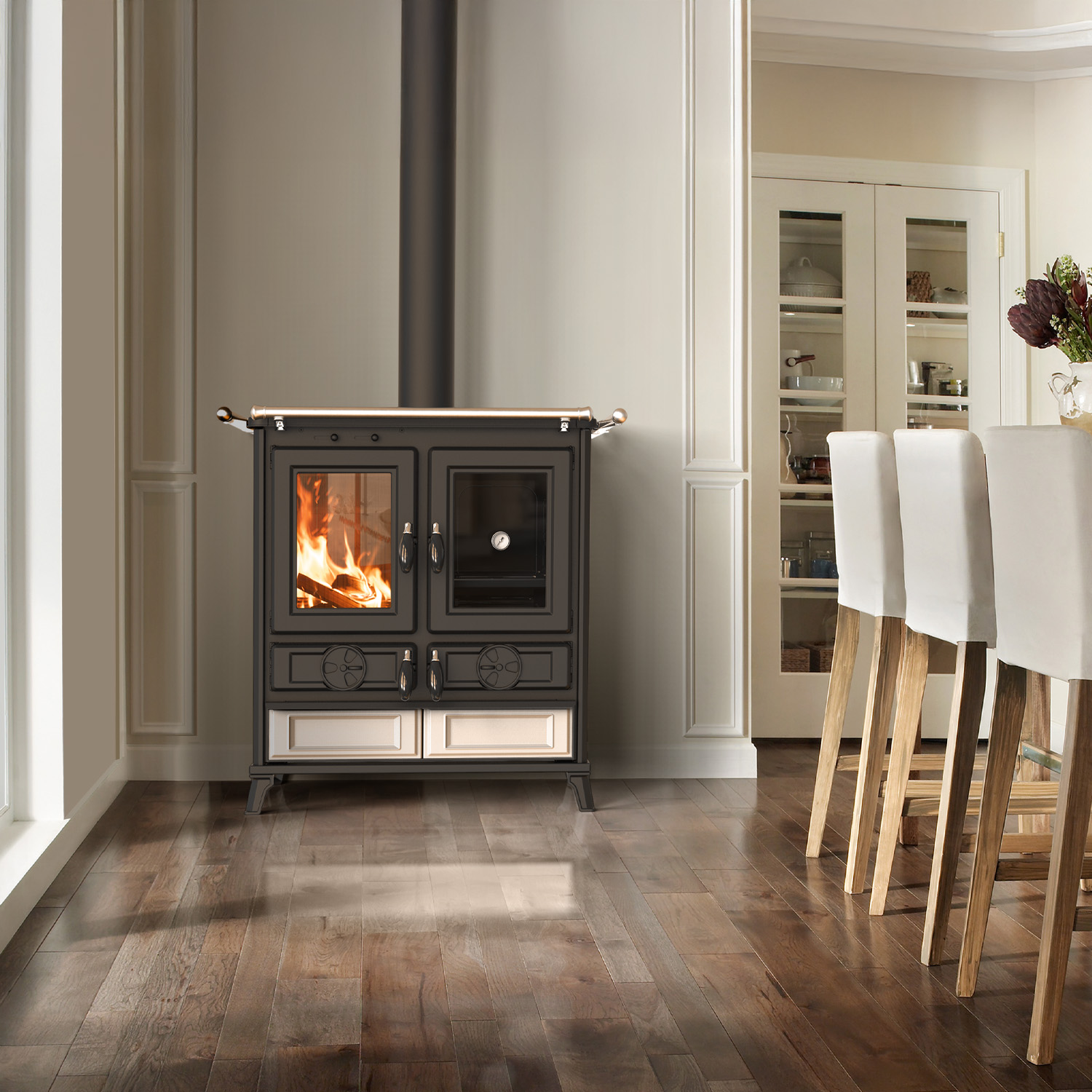 Thermorossi Küchenofen Violetta Evo 16 Beige Thermorossi Küchenofen Violetta Evo 16 Beige
