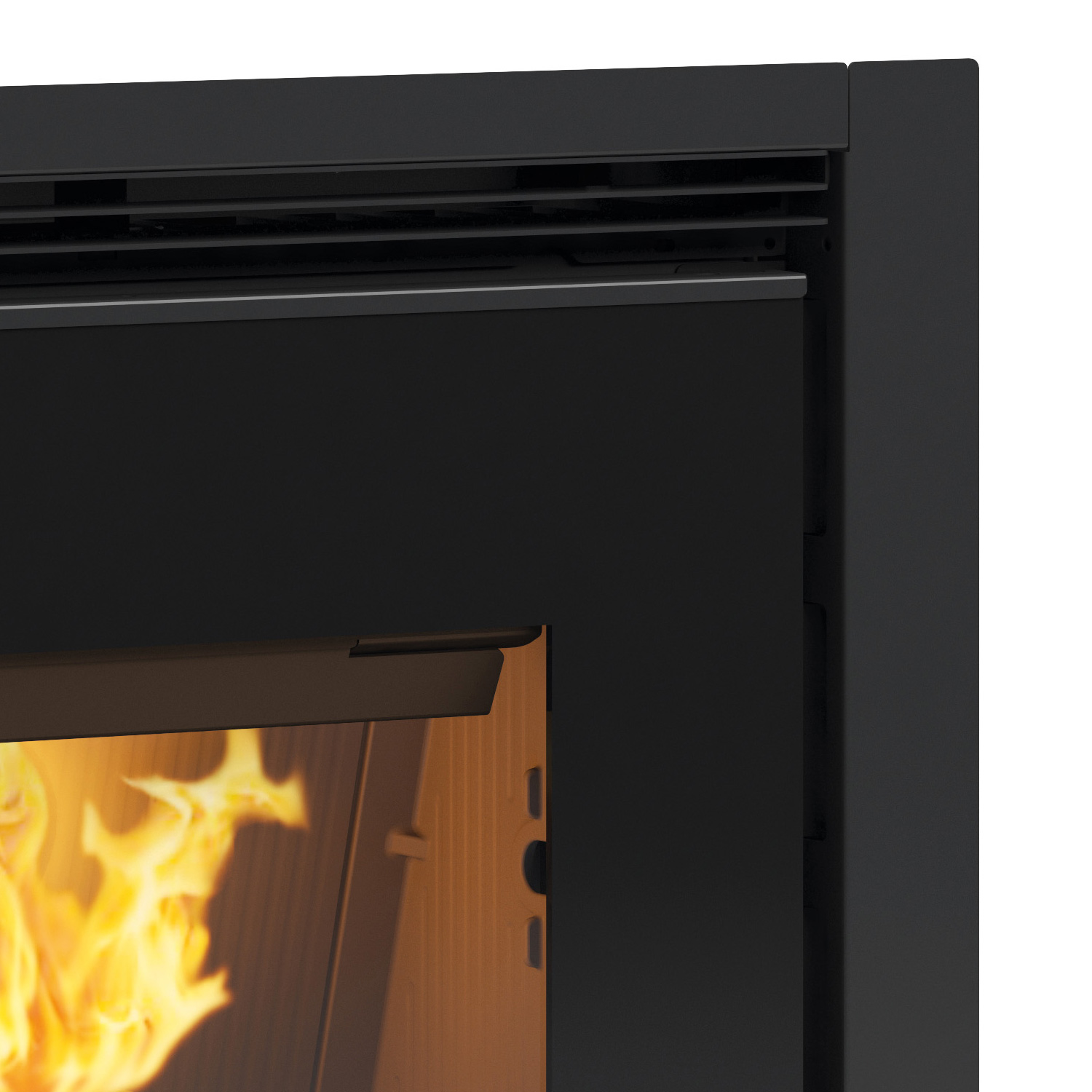 Extraflame Comfort P70 Air Plus Pelleteinsatz Stahl Schwarz