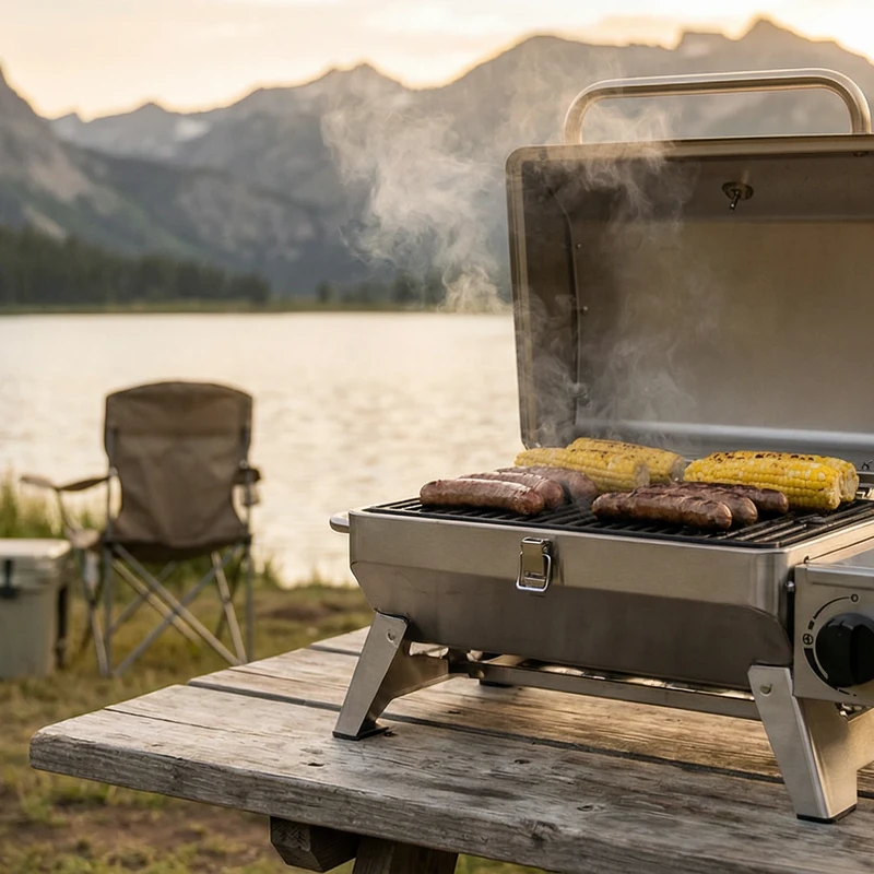 Mobile-Grills-Kompakte-Begleiter-fuer-Camping-Balkon-und-Unterwegs