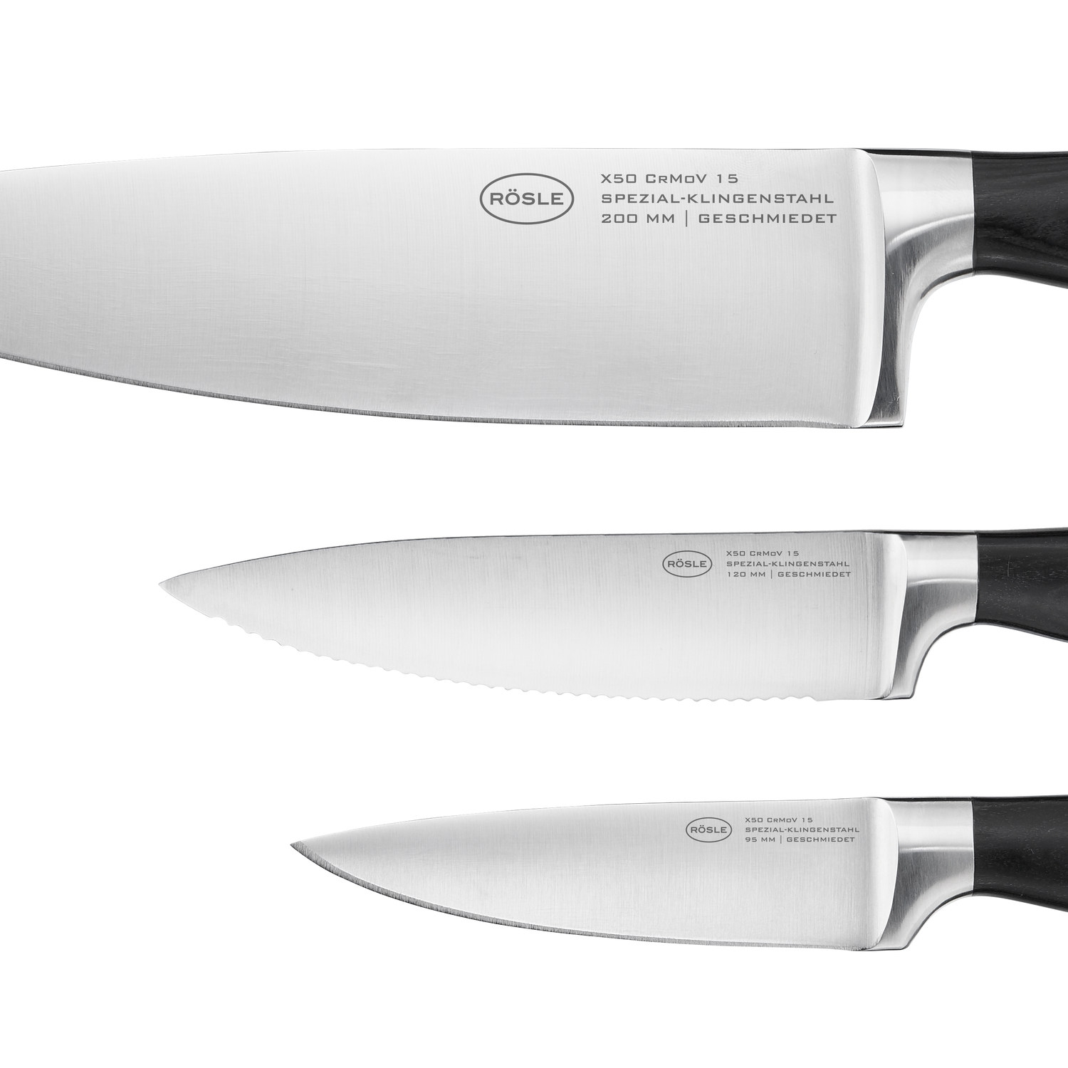 RÖSLE Messerset BBQ-Chef 3-teilig RÖSLE Messerset BBQ-Chef 3-teilig