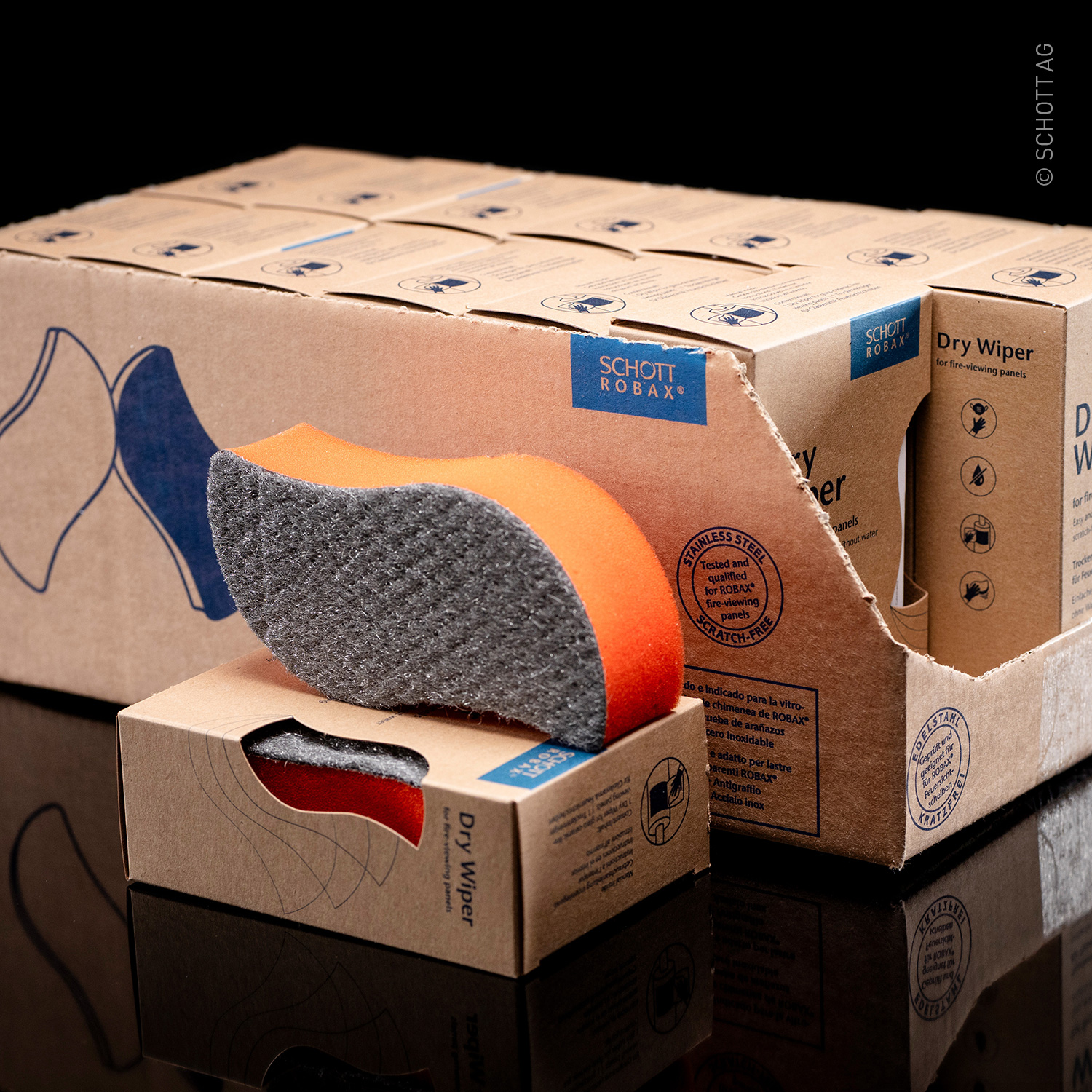 SCHOTT ROBAX® Dry Wiper Trockenreiniger 10er-Set SCHOTT ROBAX® Dry Wiper Trockenreiniger 10er-Set