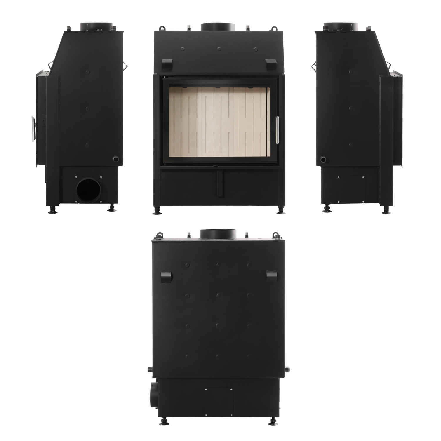 Schmitzker No5 12 kW Wasserführender Kamineinsatz Schmitzker No5 12 kW Wasserführender Kamineinsatz