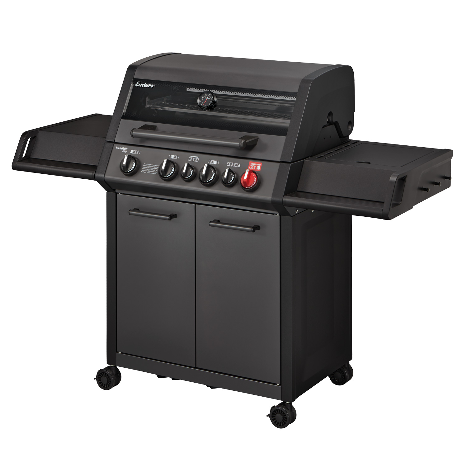 Enders Monroe Pro 4 SIK Turbo Shadow Gasgrillstation Enders Monroe Pro 4 SIK Turbo Shadow Gasgrillstation