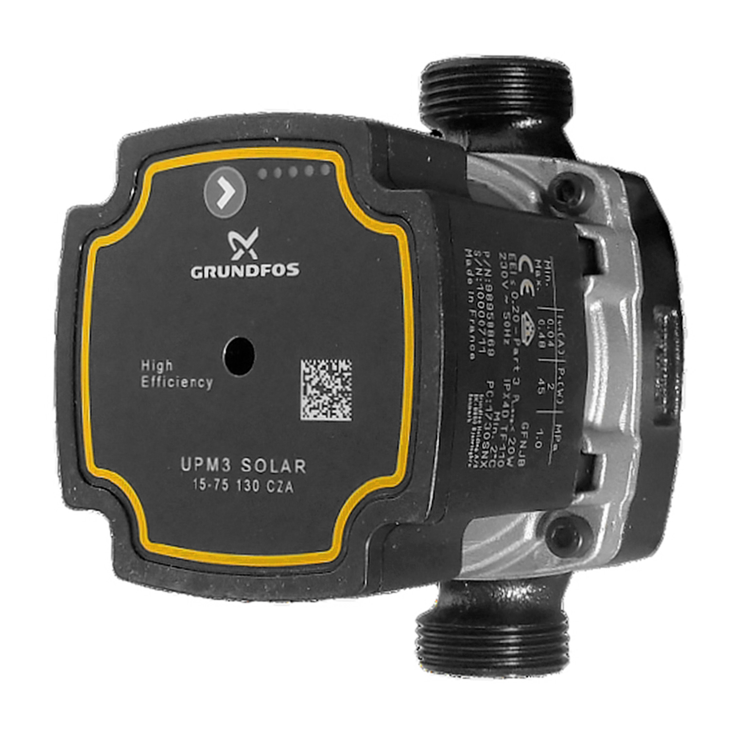 Sunex Solarpumpe Grundfos UPM3 Solar 15-75 Sunex Solarpumpe Grundfos UPM3 Solar 15-75