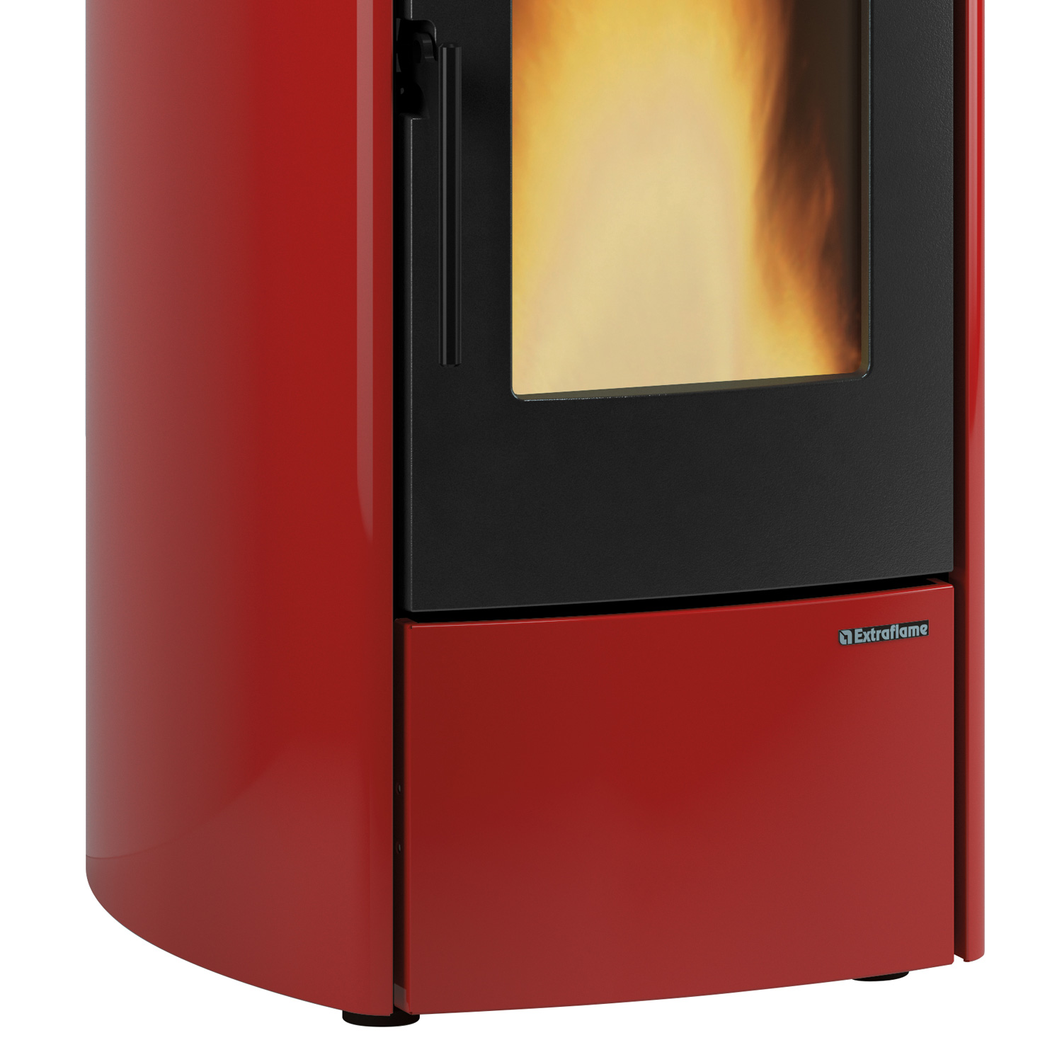 Extraflame Marina Idro 16 H11 wasserführender Pelletofen Stahl Bordeaux