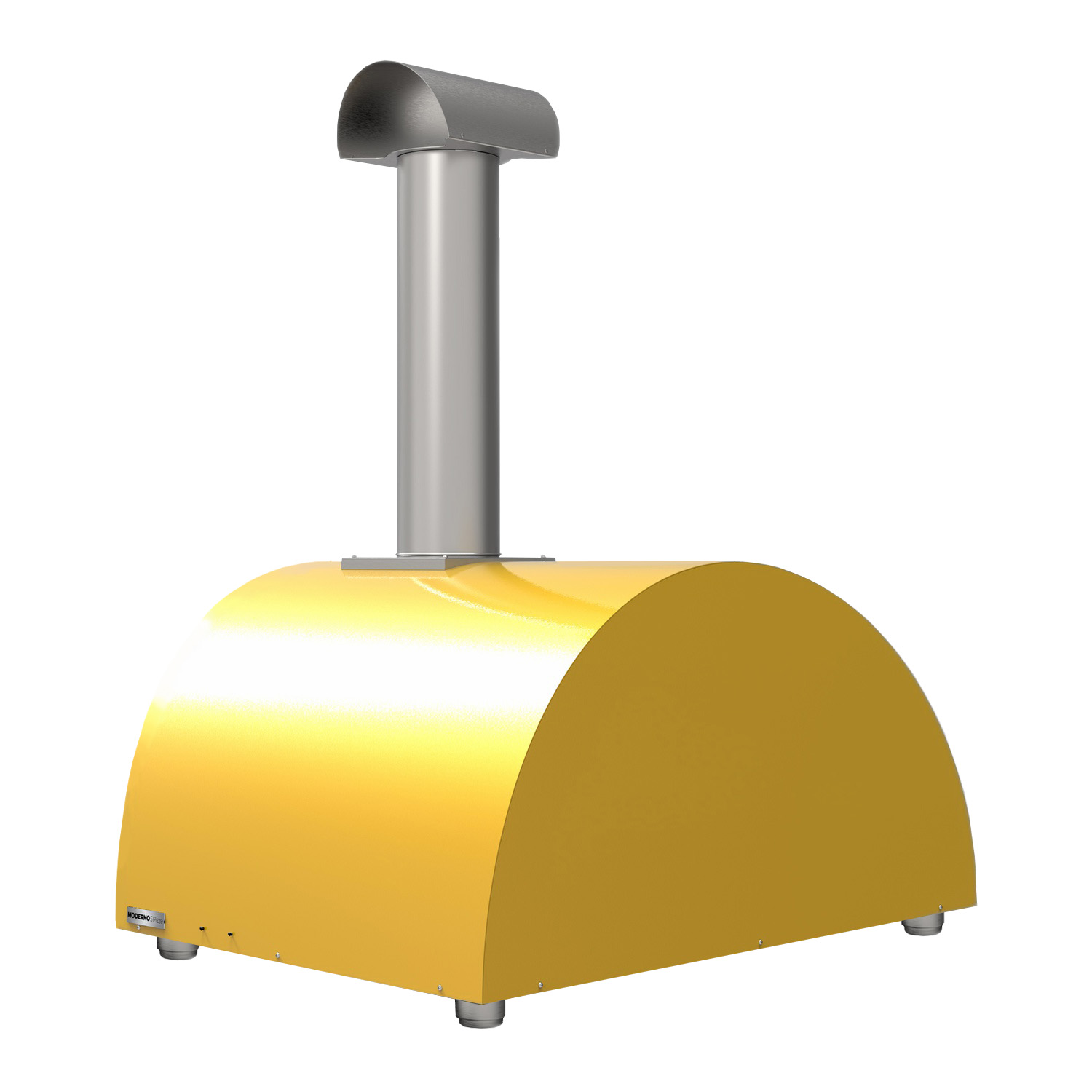 Alfa Moderno 5 Pizze Pizzaofen Holz Fire Yellow