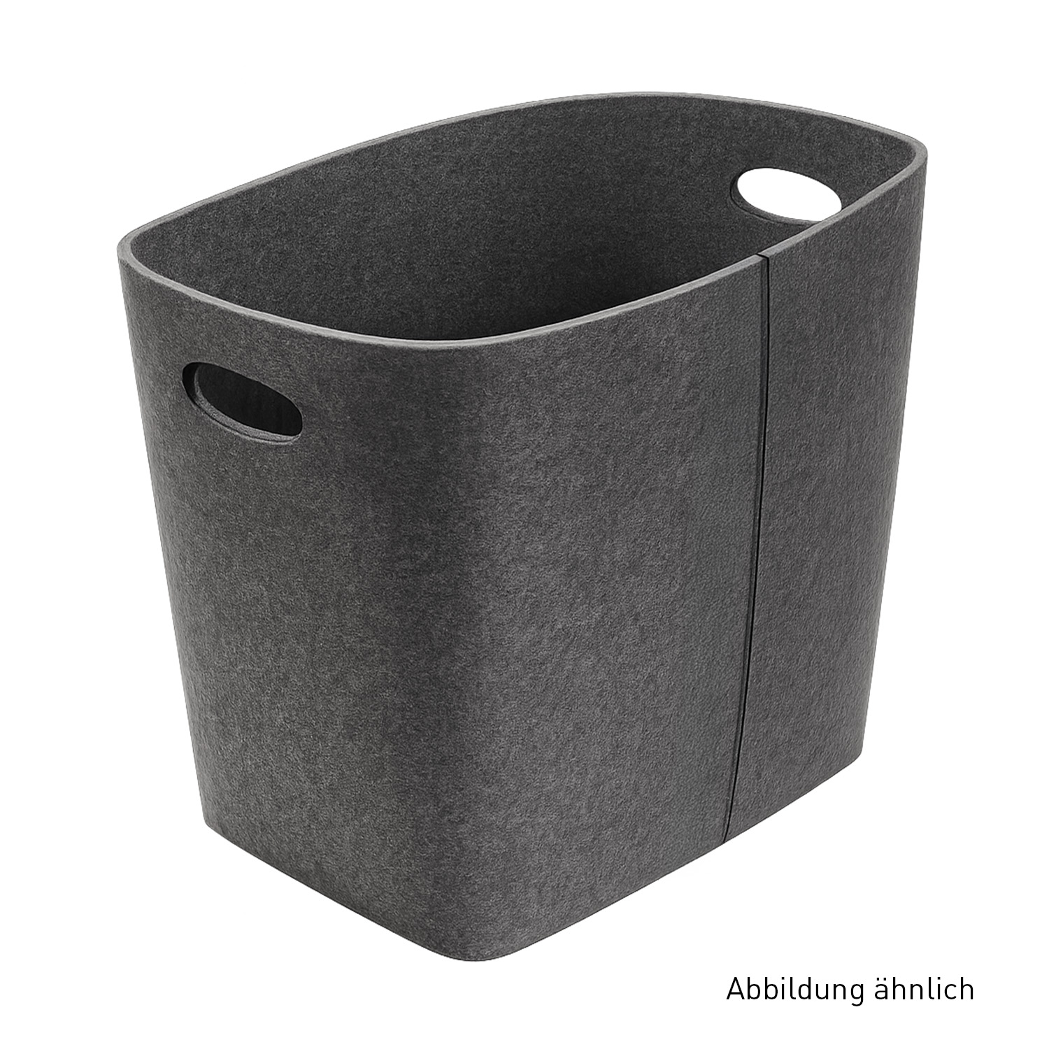 Fireplace Filzkorb Grau Medium