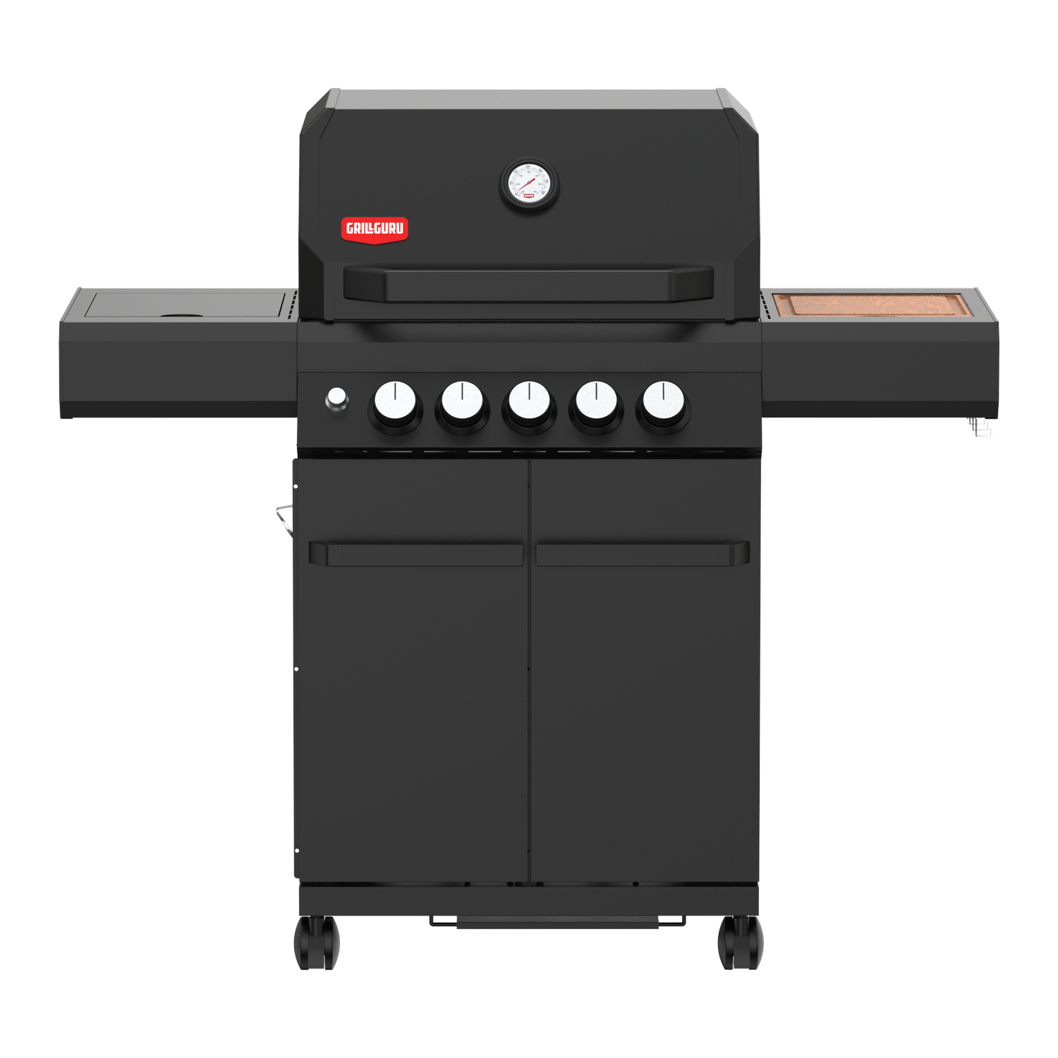 Grill Guru Gas-Grillstation 3-Brenner 50 mBar