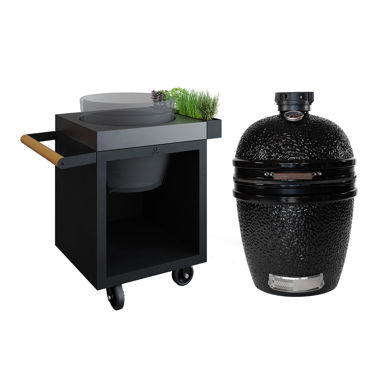 OFYR Sockel Schwarz 65 PRO Concrete für Kamado TB + The Bastard Classic Large Solo OFYR Sockel Schwarz 65 PRO Concrete für Kamado TB + The Bastard Classic Large Solo