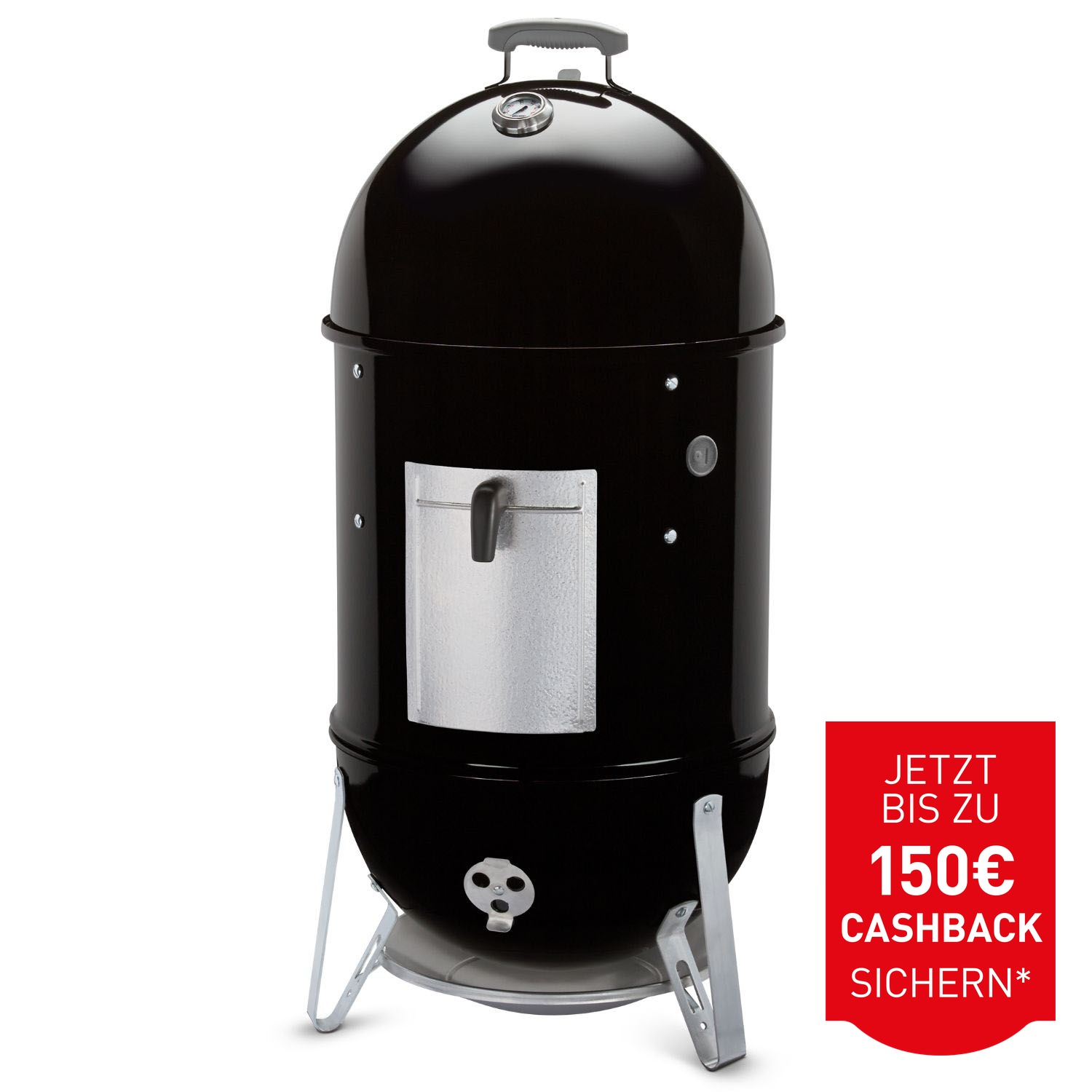 Weber Smokey Mountain Cooker Smoker 47 cm Black