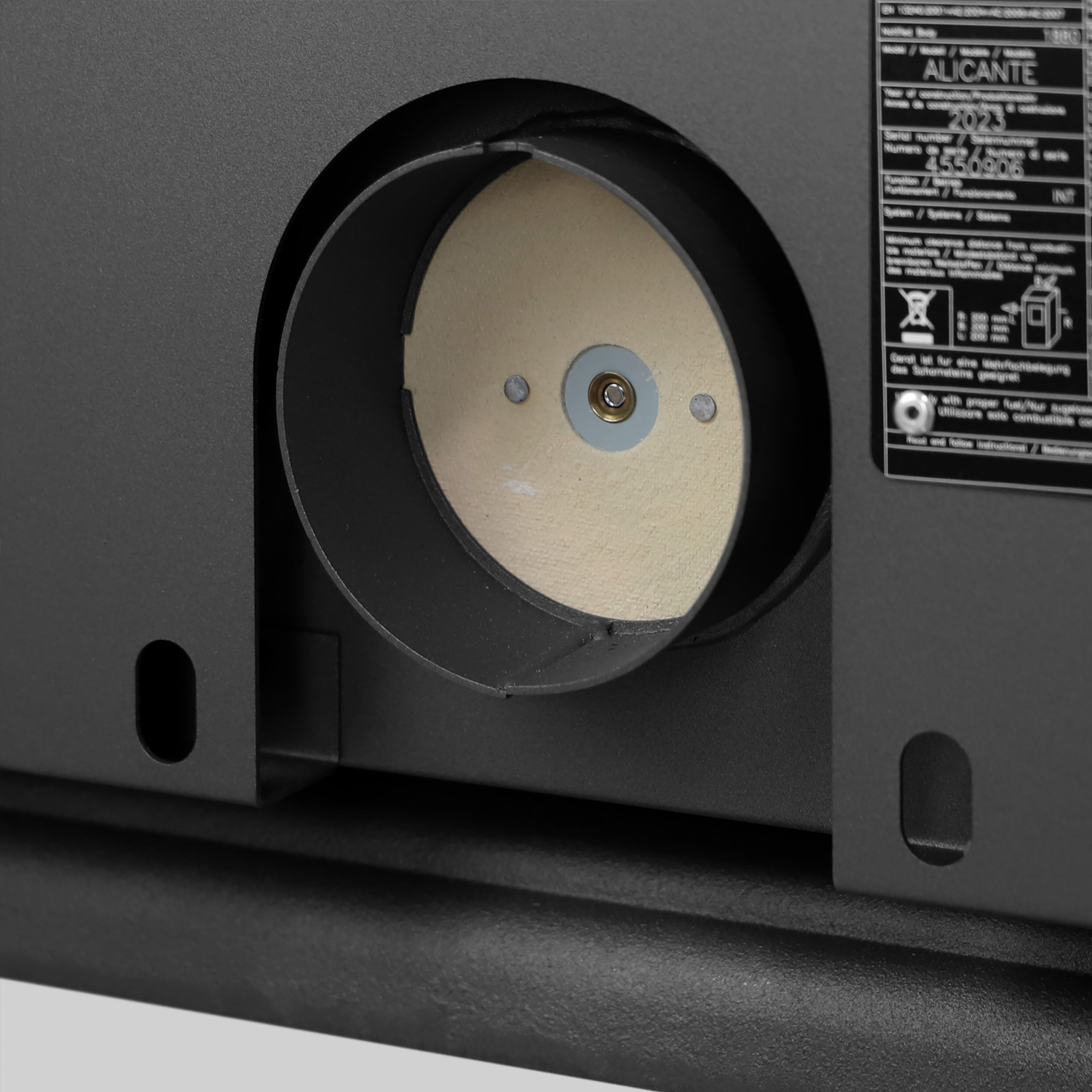 Schmitzker Alicante Wasserführender Kaminofen Schwarz Base Schmitzker Alicante Wasserführender Kaminofen Schwarz Base