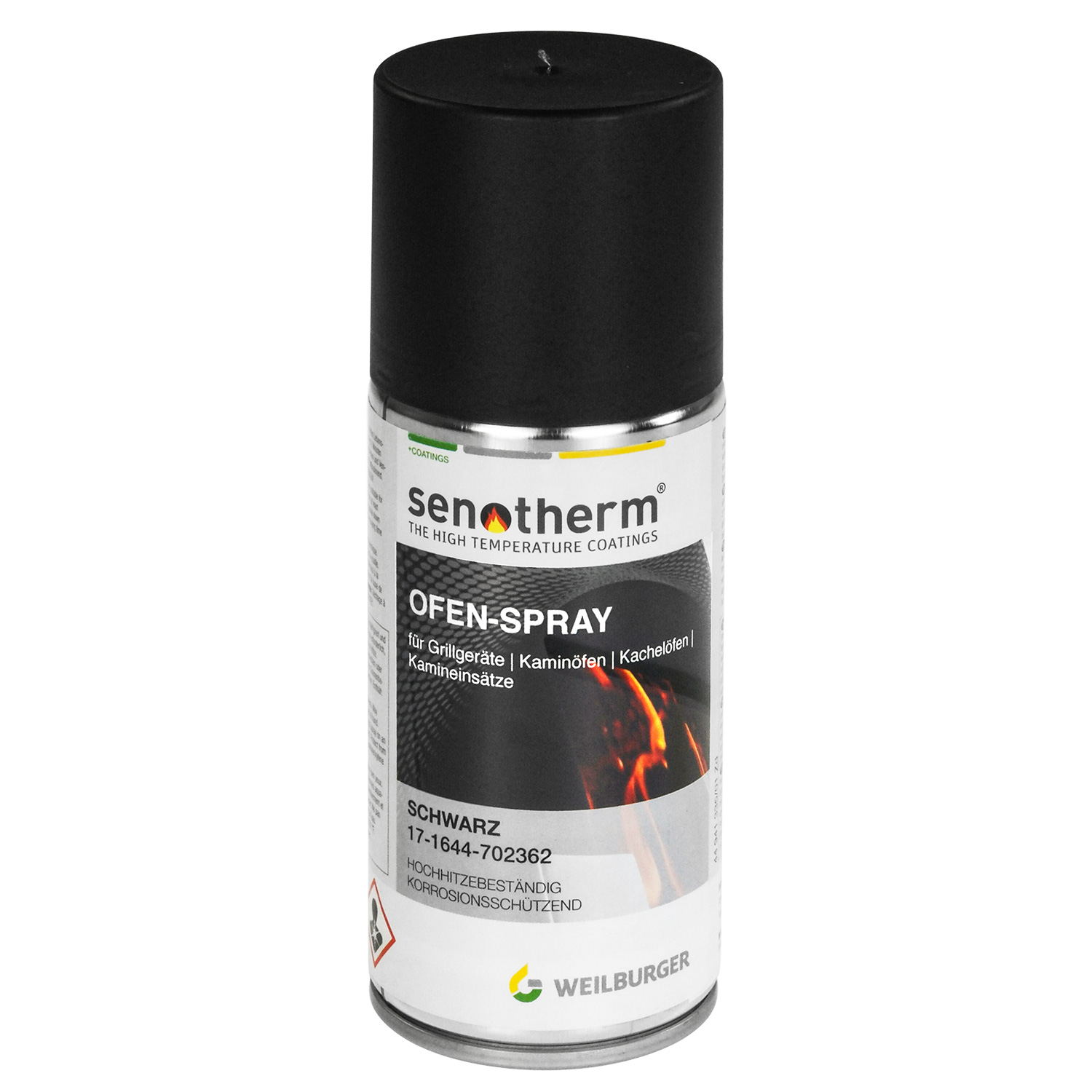 raik Ofen-Spray Spraydose 150 ml Senotherm Schwarz raik Ofen-Spray Spraydose 150 ml Senotherm Schwarz