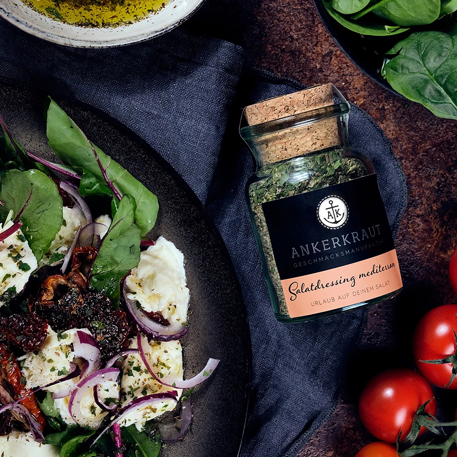 Ankerkraut Salatdressing mediterran 85 g