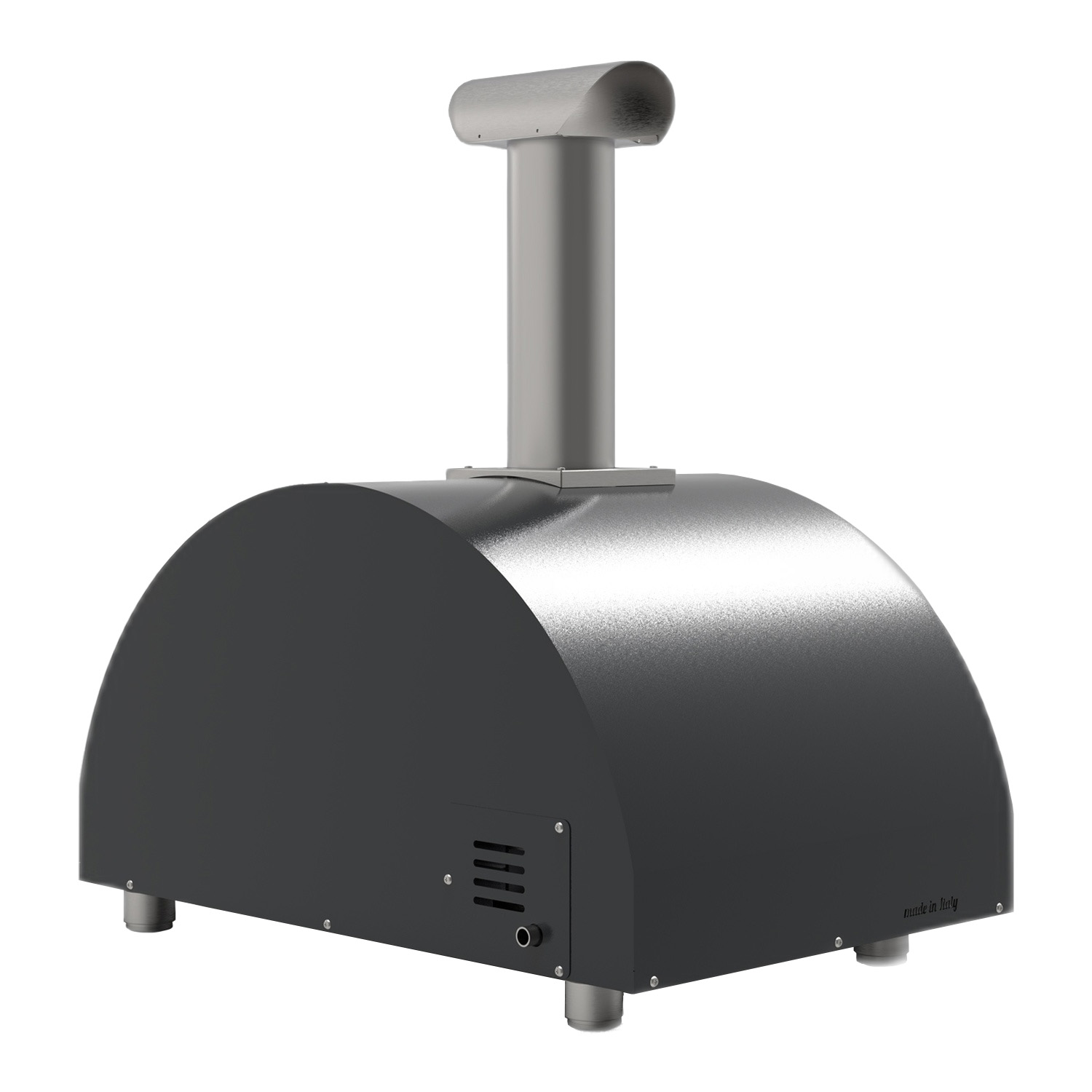 Alfa Classico 2 Pizze Pizzaofen Hybrid Schiefer Grau