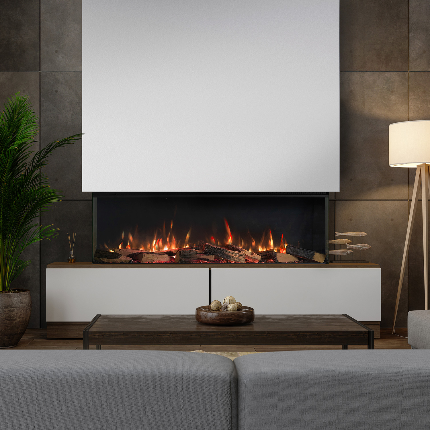 Trimline Fires 130E Solus Elektro-Kamineinsatz Trimline Fires 130E Solus Elektro-Kamineinsatz