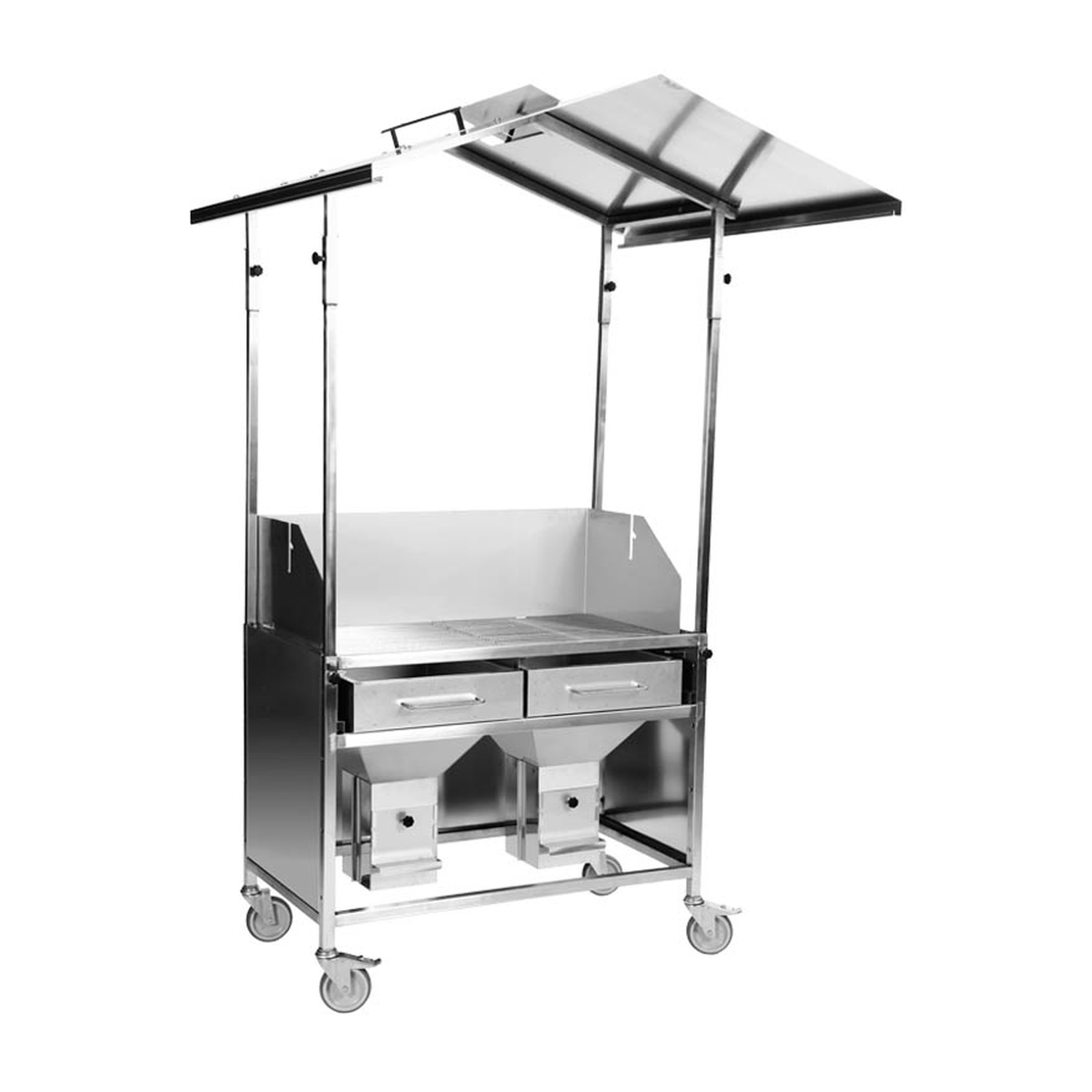 Thüros IV Holzkohlegrill mit Dach