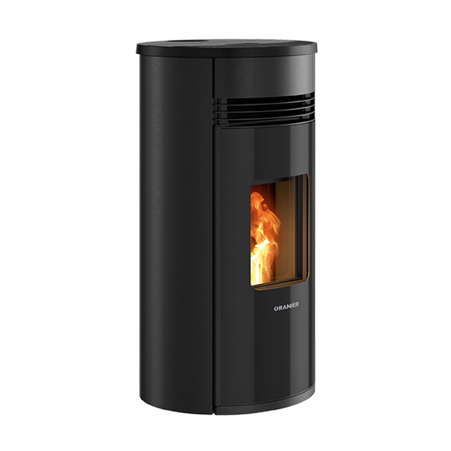 Oranier Sando 60 Pelletofen Stahl Schwarz LAS