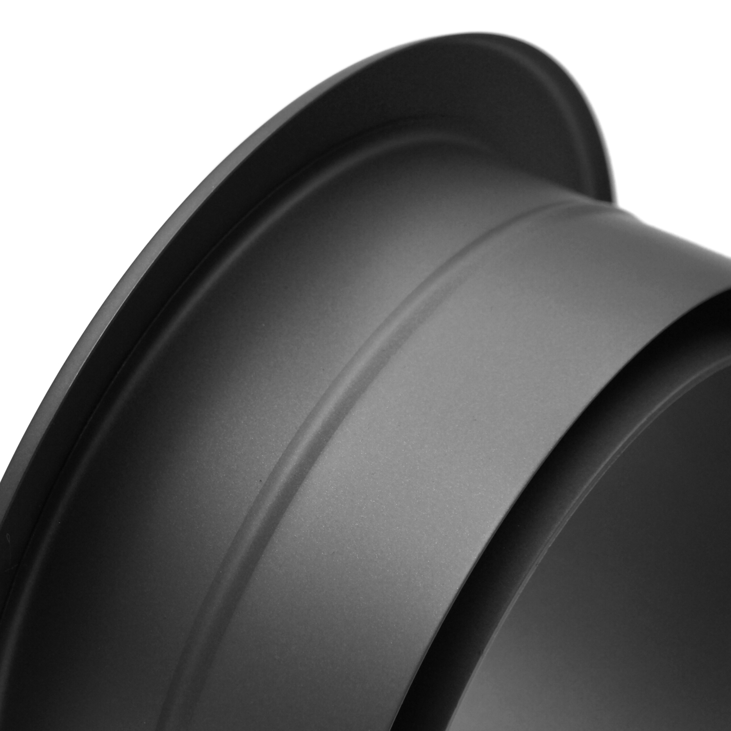 Raik Izoker Doppelwandfutter 150mm schwarz doppelwandig mit Wandrosette für Rauchrohr / Ofenrohr