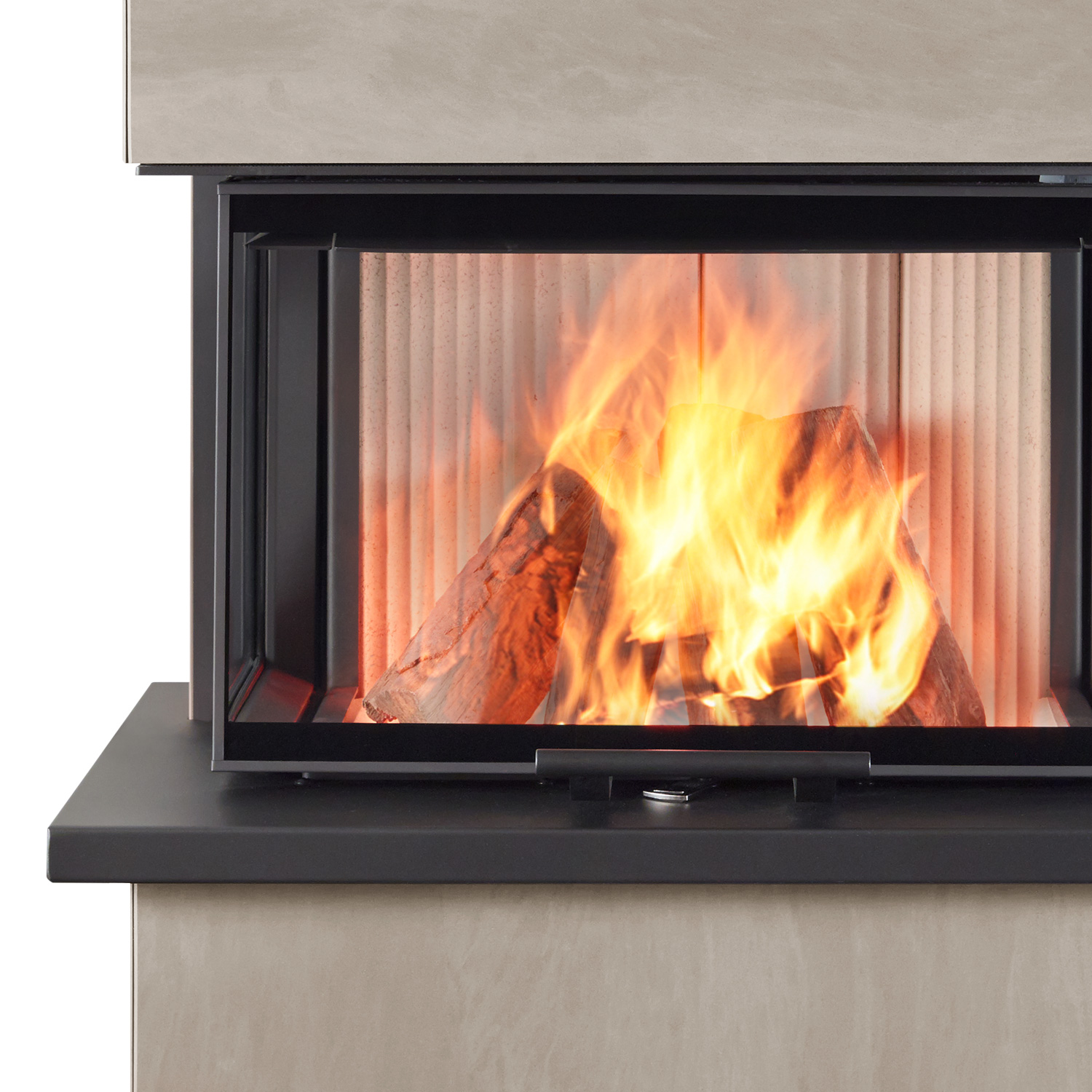 Olsberg Osorno S Topstone Kaminofen Quarzit Marrone Alba Natura