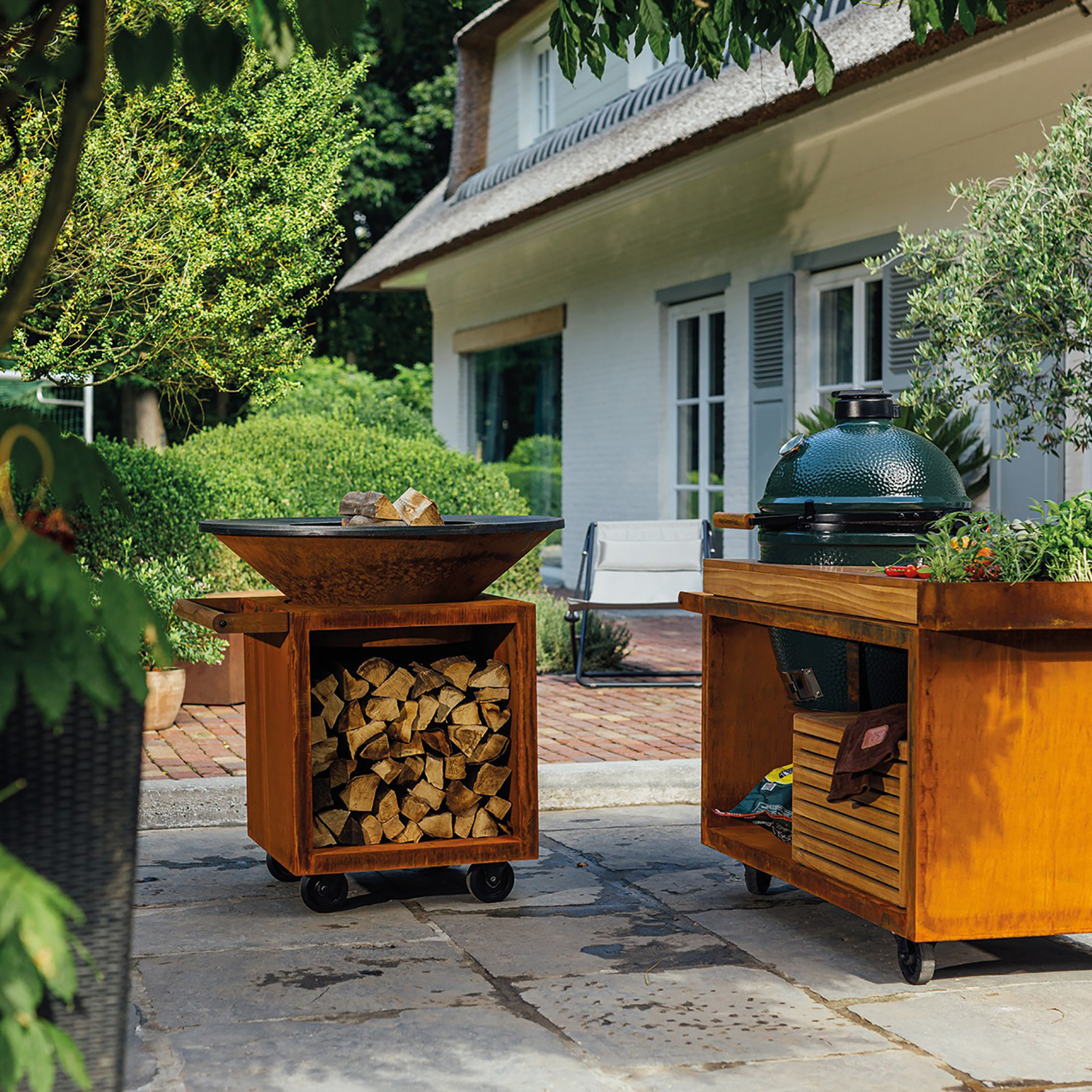 OFYR Classic Storage Corten 100 PRO Grill & Feuerstelle OFYR Classic Storage Corten 100 PRO Grill & Feuerstelle