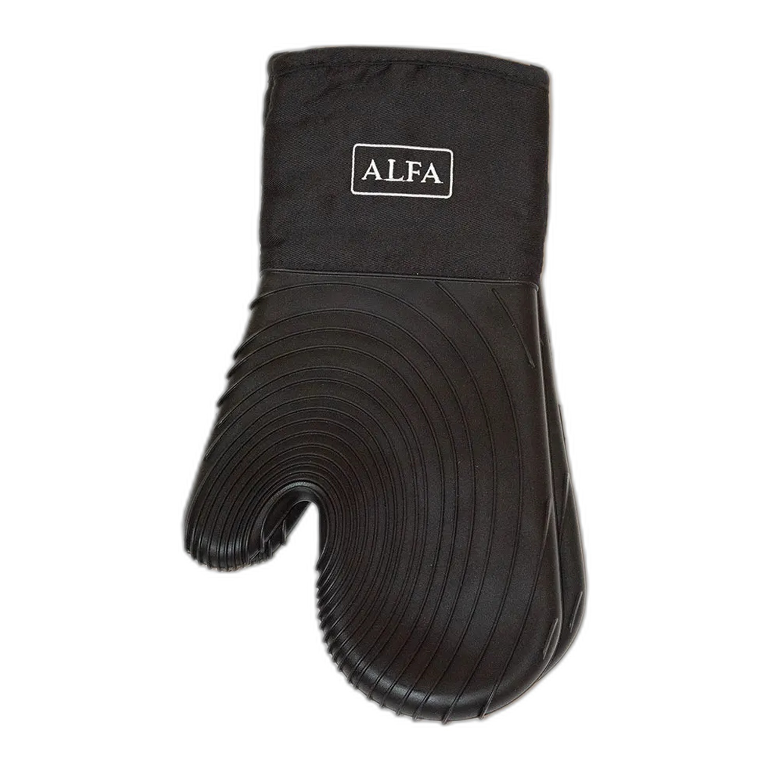 Alfa Ofenhandschuhe Schwarz