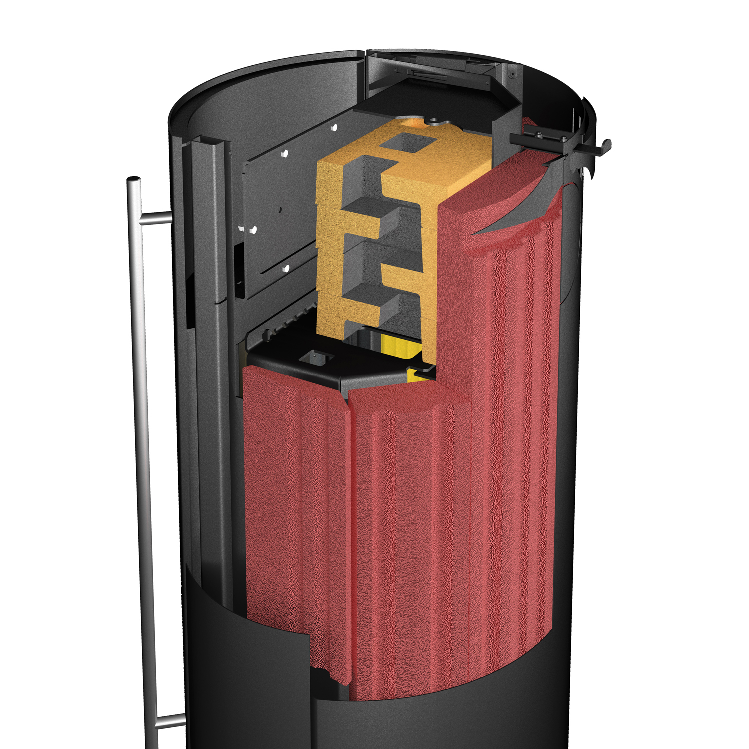 Olsberg Tenorio PowerSystem Compact Kaminofen Stahl Schwarz Olsberg Tenorio PowerSystem Compact Kaminofen Stahl Schwarz