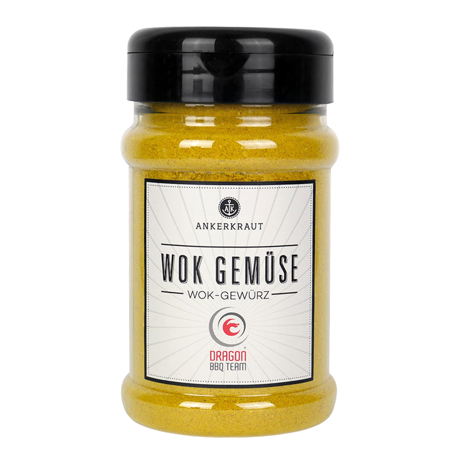Ankerkraut BBQ-Rub Wok Gemüse 180 g Streuer