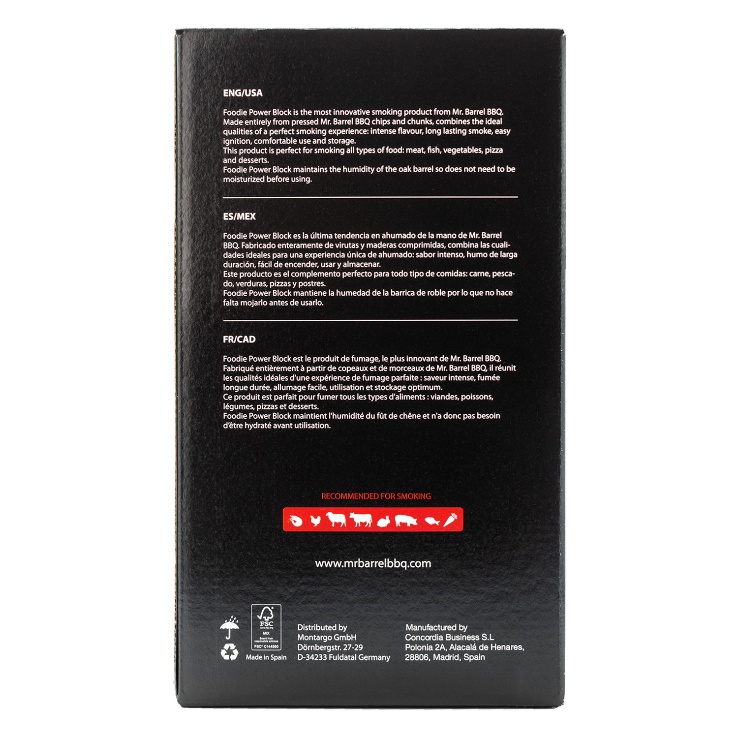 Mr. Barrel BBQ Smoking Pellets L Almond, 2 kg Mr. Barrel BBQ Smoking Pellets L Almond, 2 kg