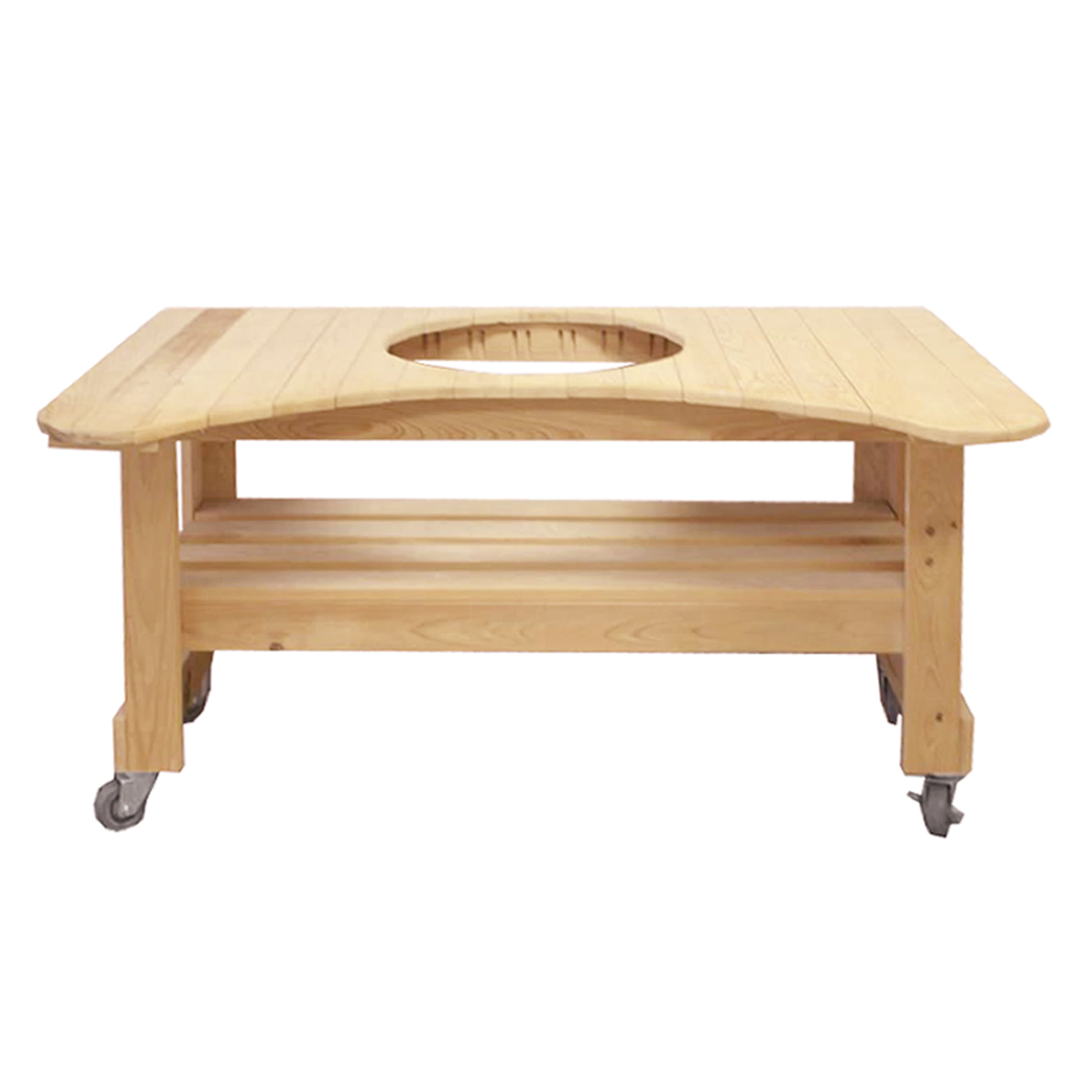 Primo Zypressenholz-Tisch für Kamado Round Primo Zypressenholz-Tisch für Kamado Round