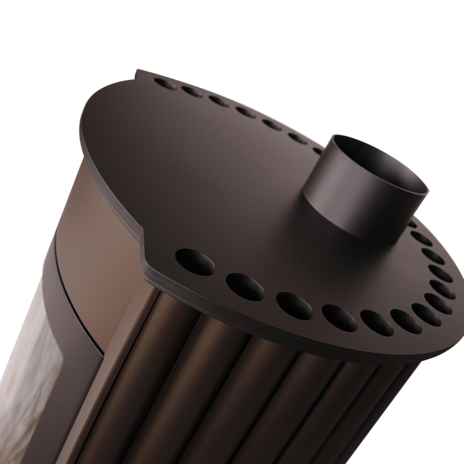 Warmluftofen Masterflamme Medie II Velvety Brown
