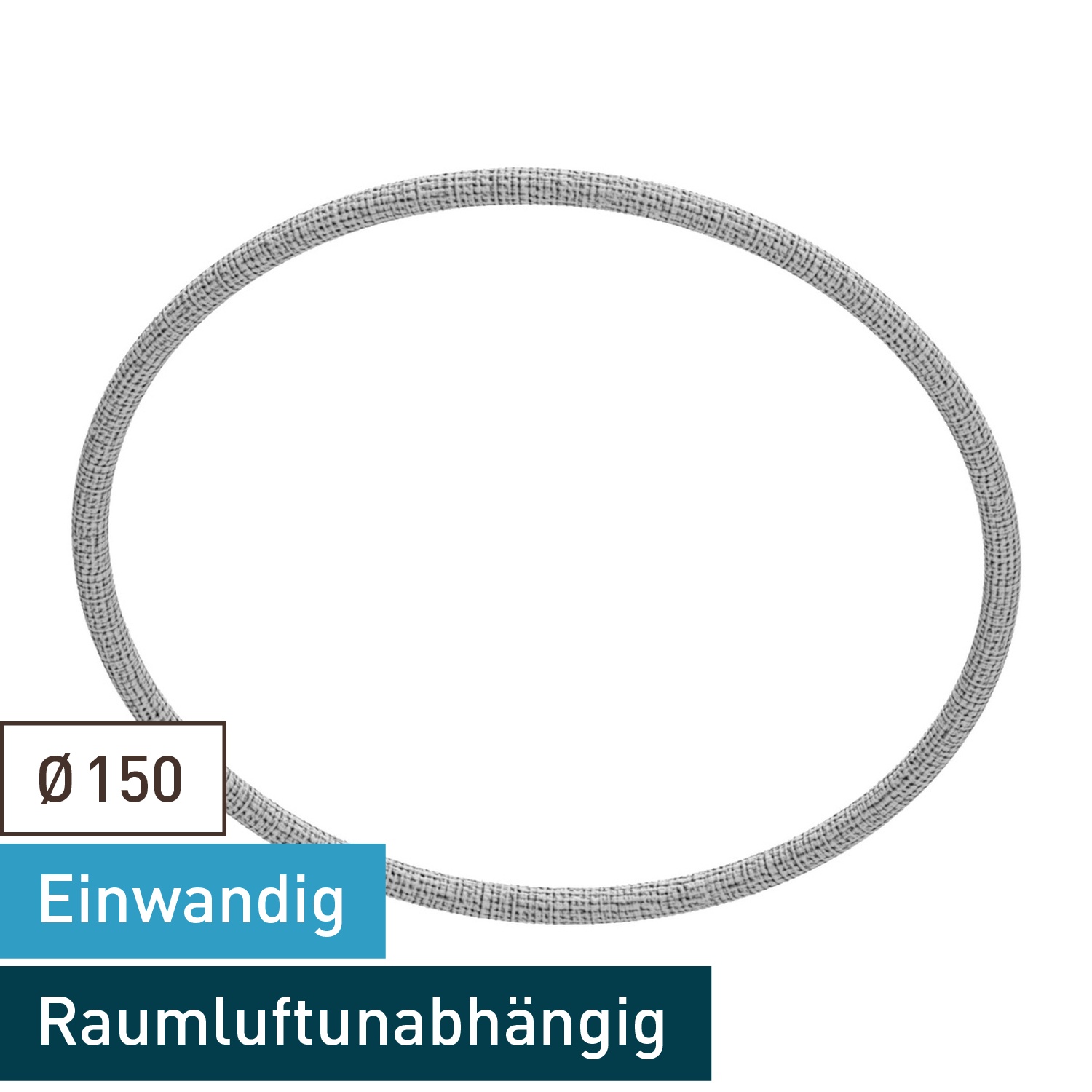 Raik Lifestyle Dichtschnur 150 mm für Rauchrohr/ Ofenrohr