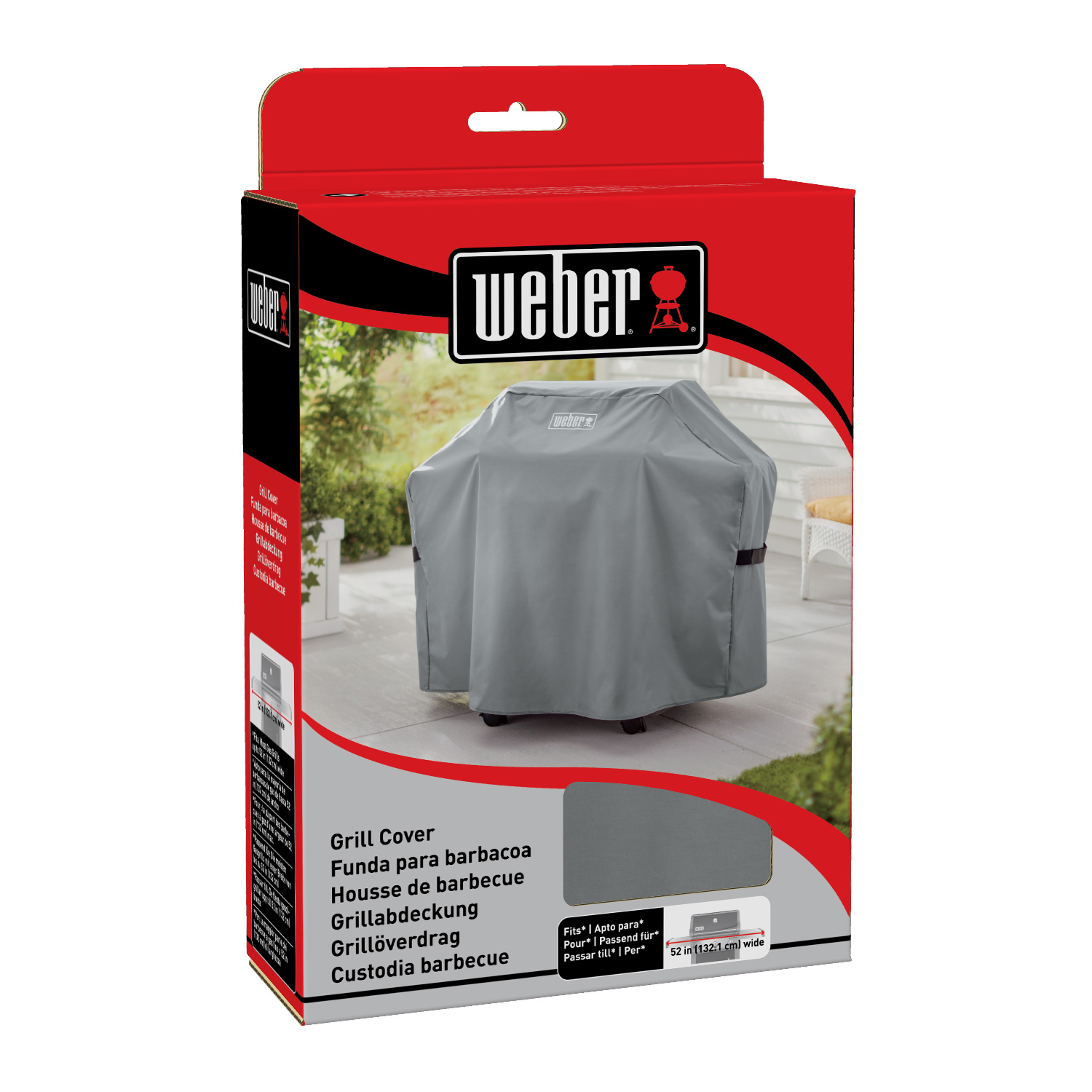 Weber Standard-Abdeckhaube für Gasgrills bis 132 cm