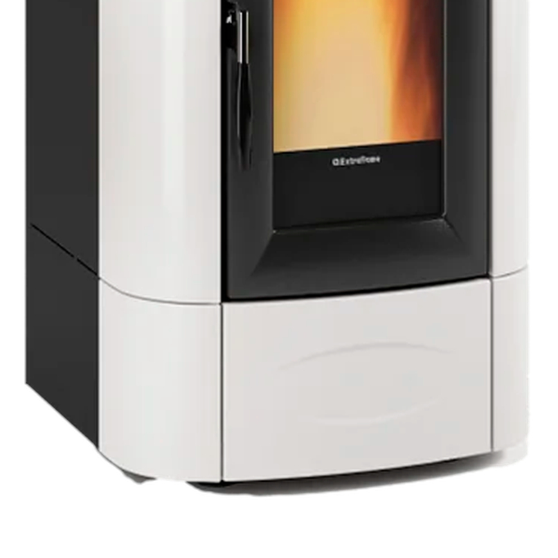 Extraflame Evolution Line ISIDORA IDRO H16 5.0 wassergeführter Pelletofen Weiß